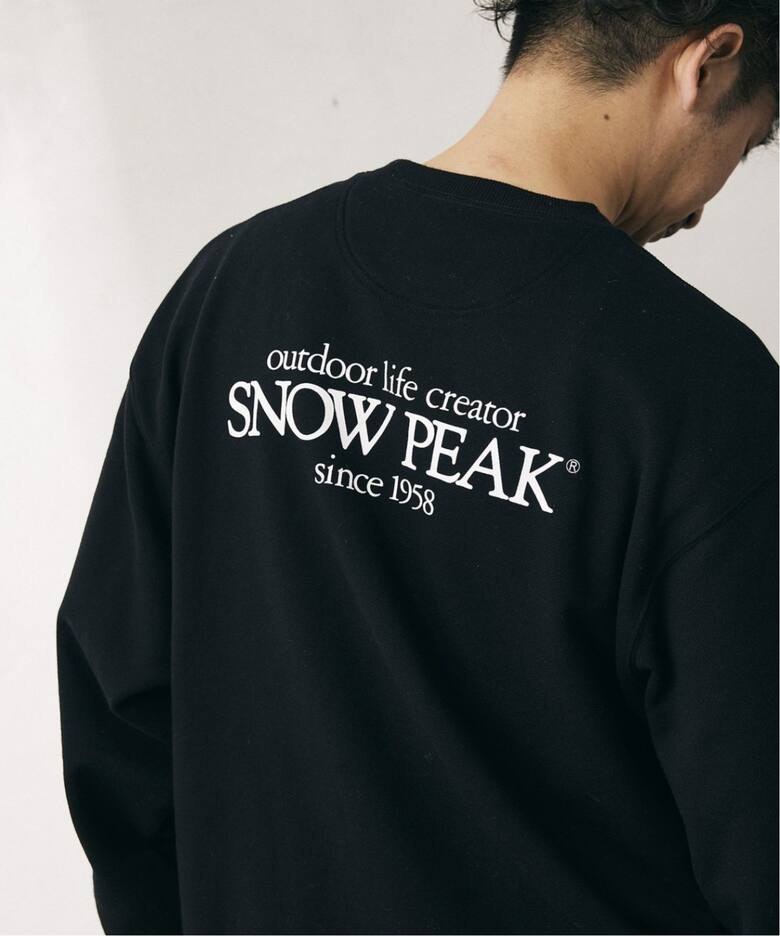 SNOWPEAK / スノーピーク】別注 Classic Logo Printed スウェット 