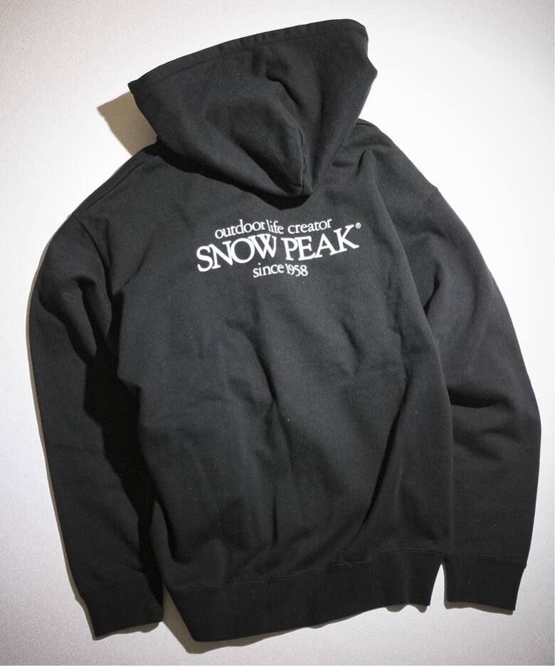 SNOWPEAK / スノーピーク】別注 Classic Logo Printed パーカー 