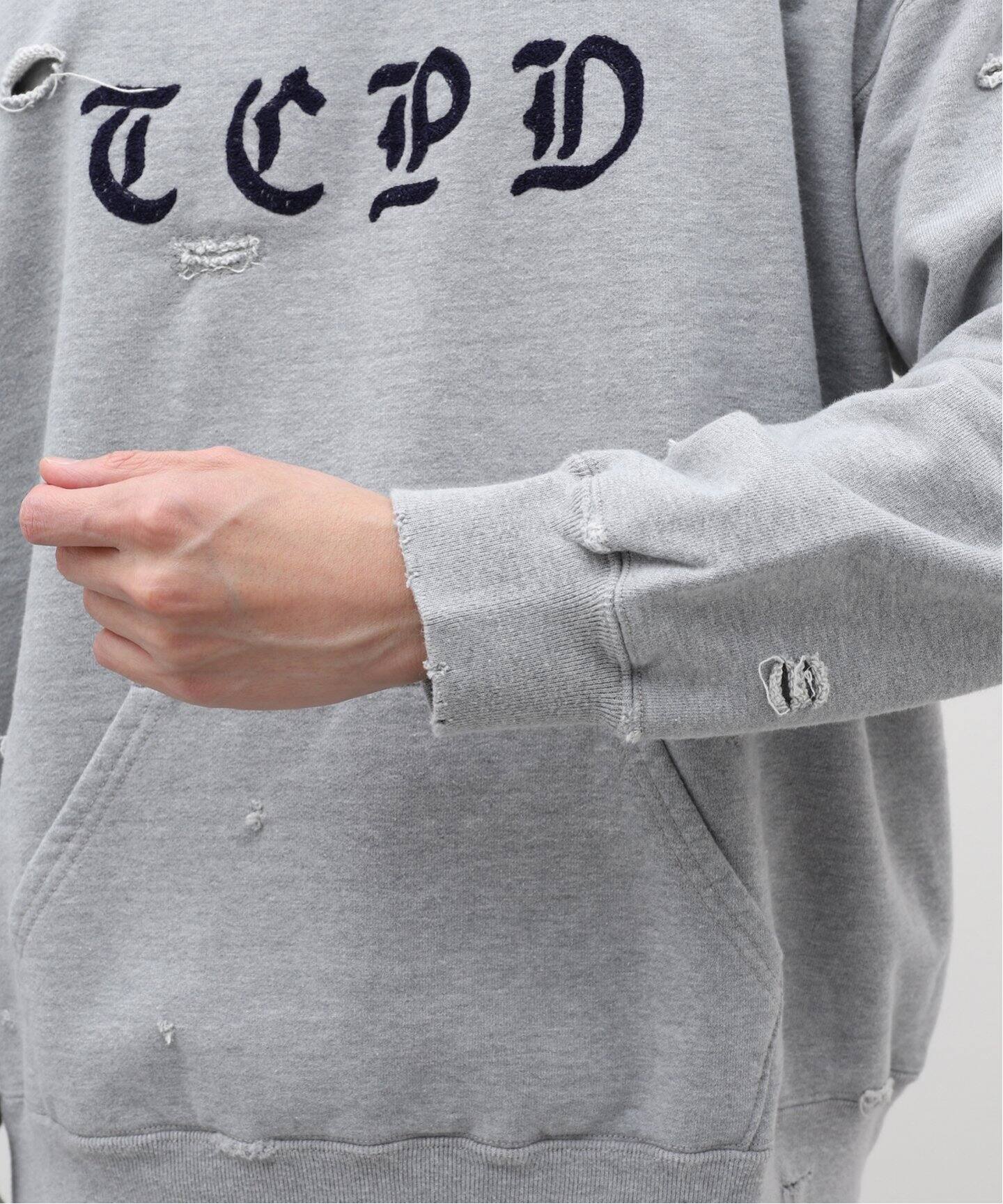 FILL THE BILL/ フィルザビル】TCPD DAMAGE SWEAT（スウェット 