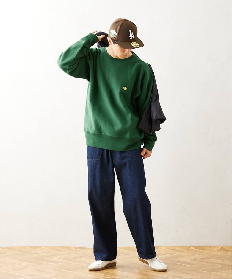 CHAMPION / チャンピオン】別注リバースウィーブ クルーネック 