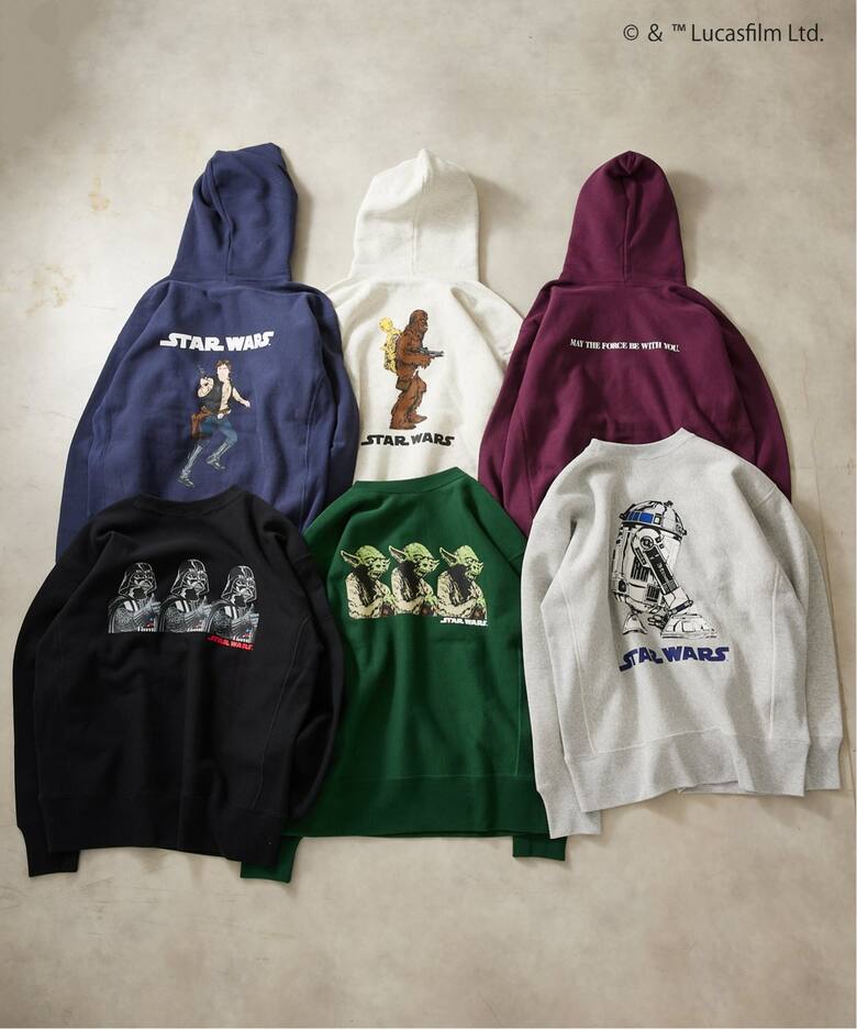 STAR WARS】CHAMPION 別注リバースウィーブ クルーネックスウェット 