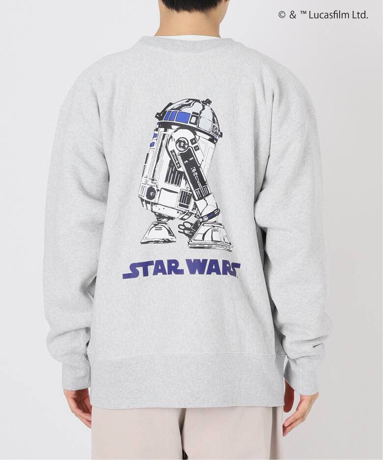 STAR WARS】CHAMPION 別注リバースウィーブ クルーネックスウェット 
