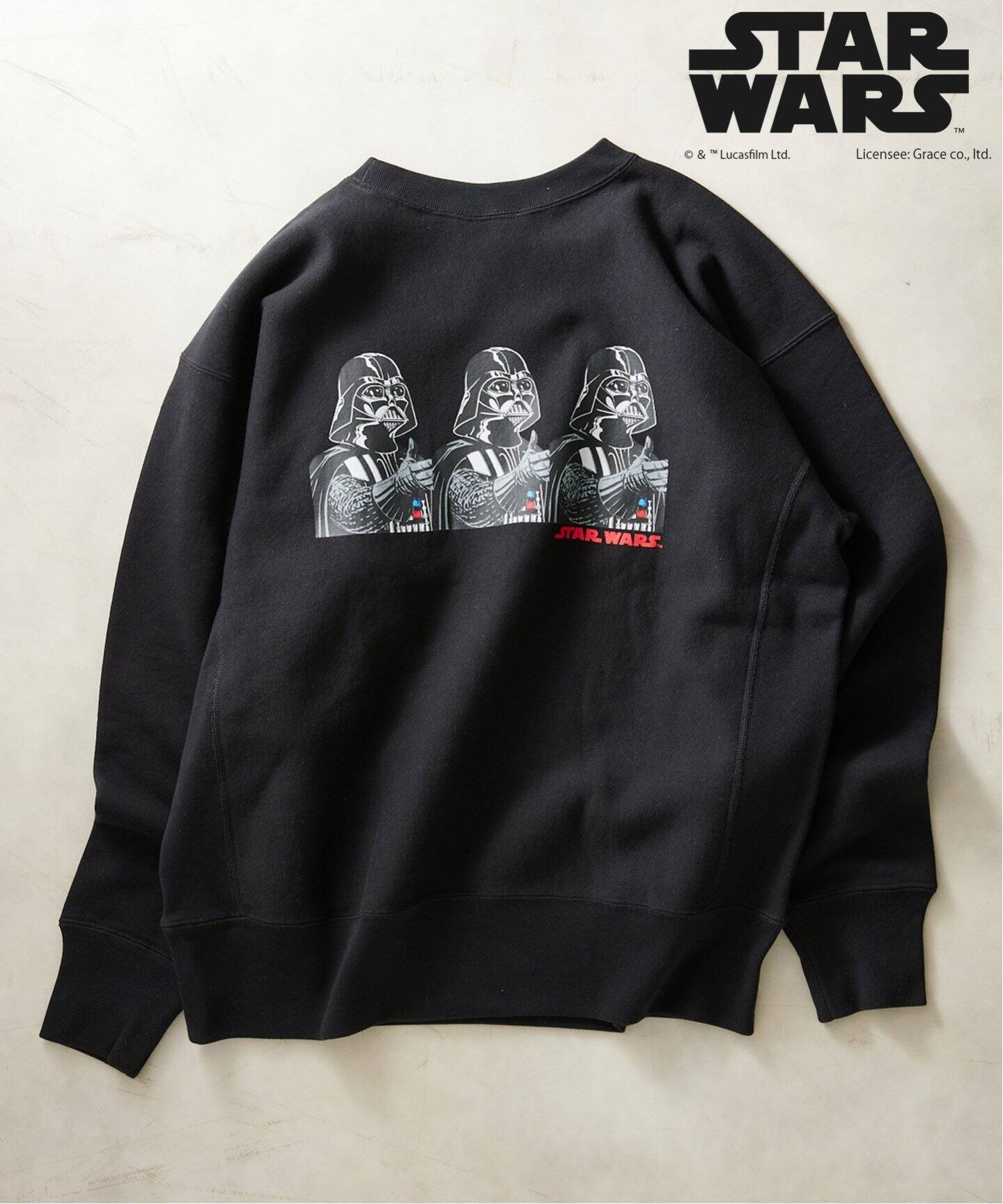 STAR WARS】CHAMPION 別注リバースウィーブ クルーネックスウェット 