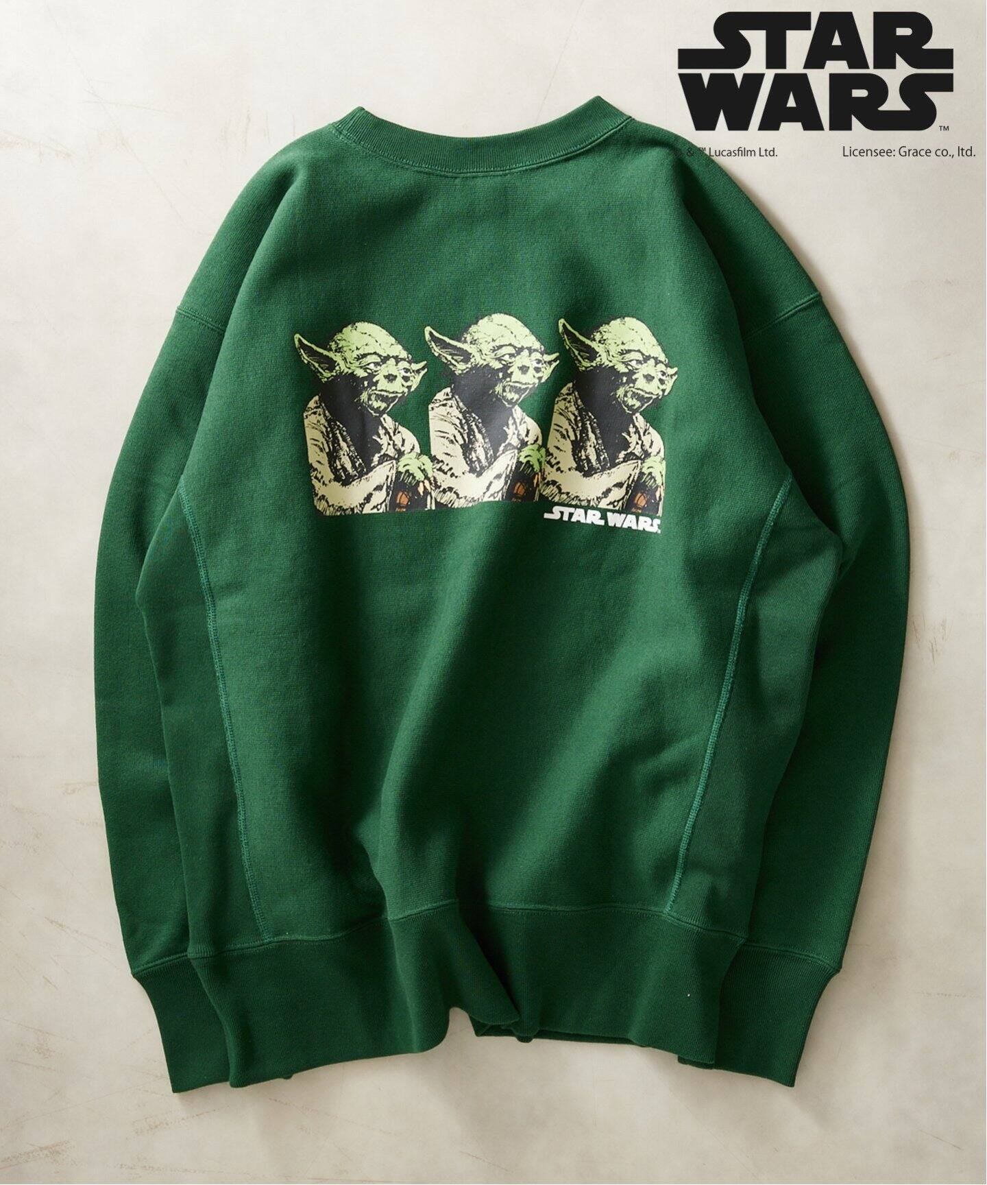 STAR WARS】CHAMPION 別注リバースウィーブ クルーネックスウェット 