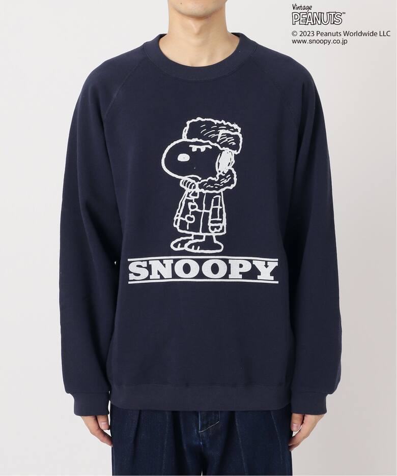 PEANUTS×SPORTS WEAR by relume】別注 クルーネックスウェット 2 