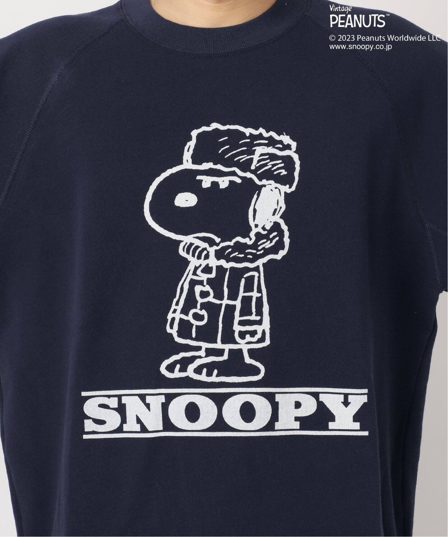 PEANUTS×SPORTS WEAR by relume】別注 クルーネックスウェット 2 