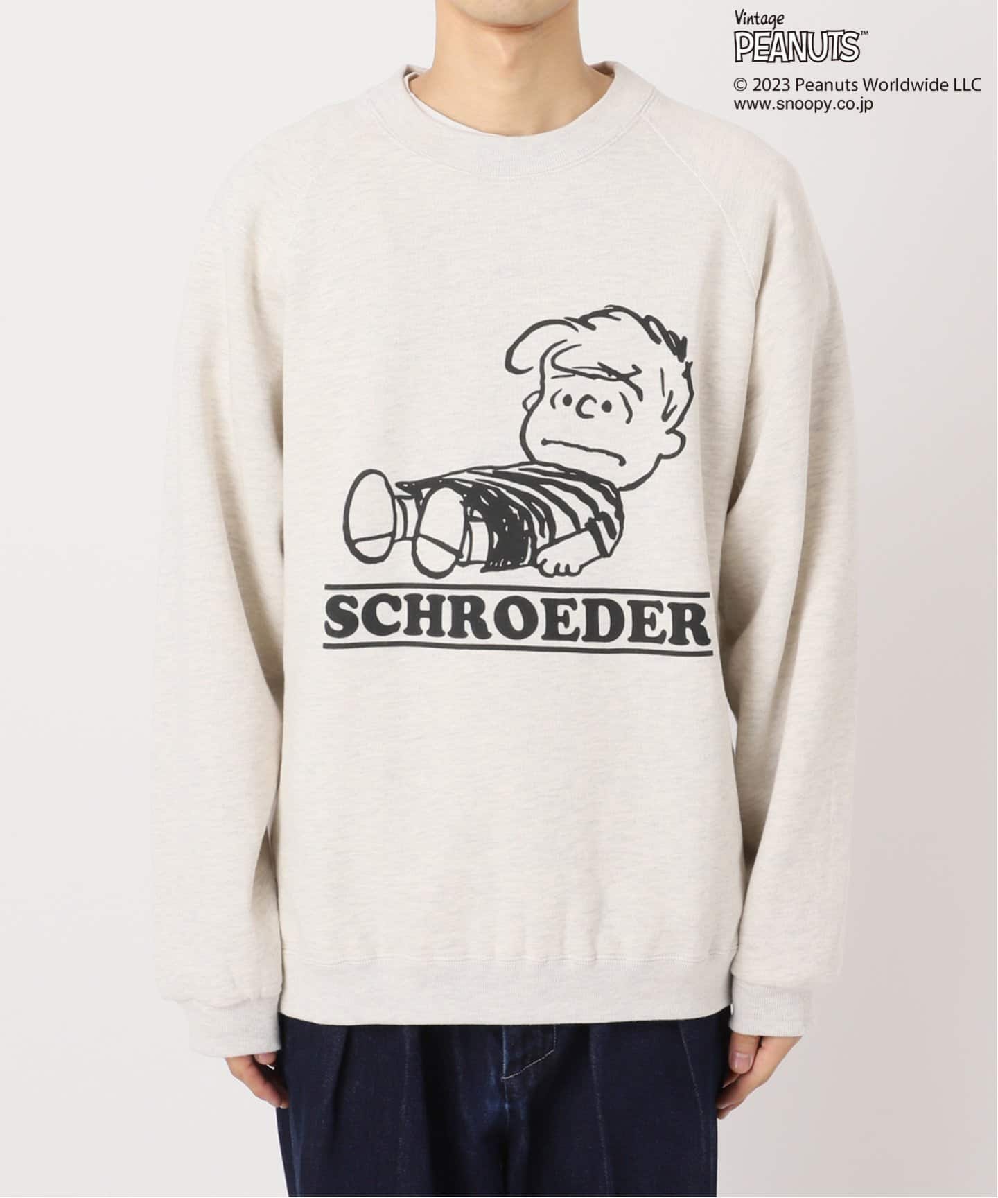 PEANUTS×SPORTS WEAR by relume】別注 クルーネックスウェット 2