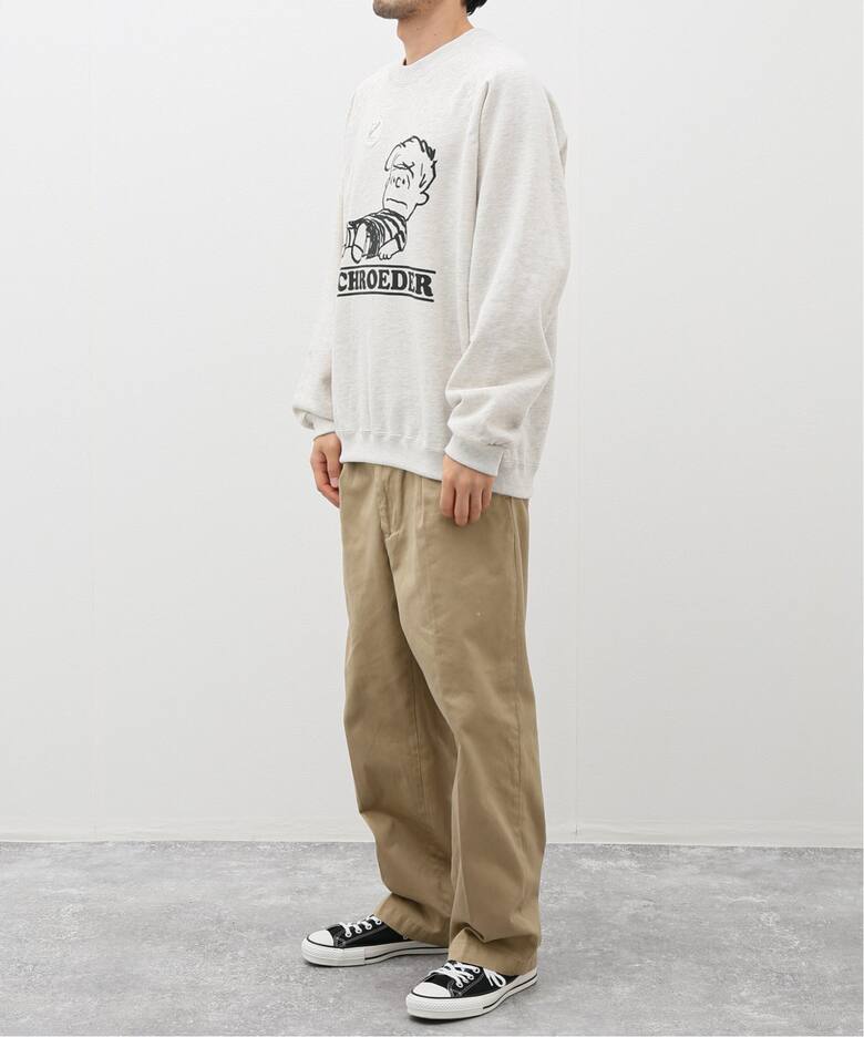PEANUTS×SPORTS WEAR by relume】別注 クルーネックスウェット 2 