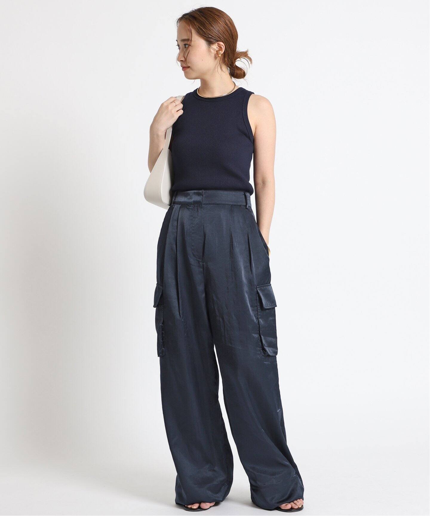 追加 Looseyリブ タンクトップ（タンクトップ）｜Deuxieme Classe  