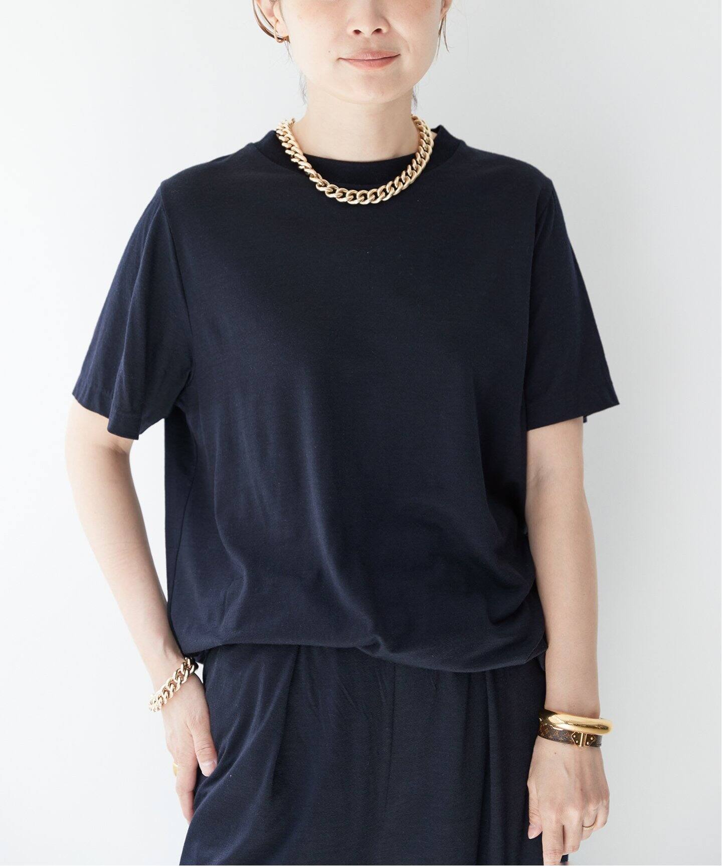 Prime wool jersey Tシャツ（Tシャツ／カットソー）｜Deuxieme Classe  