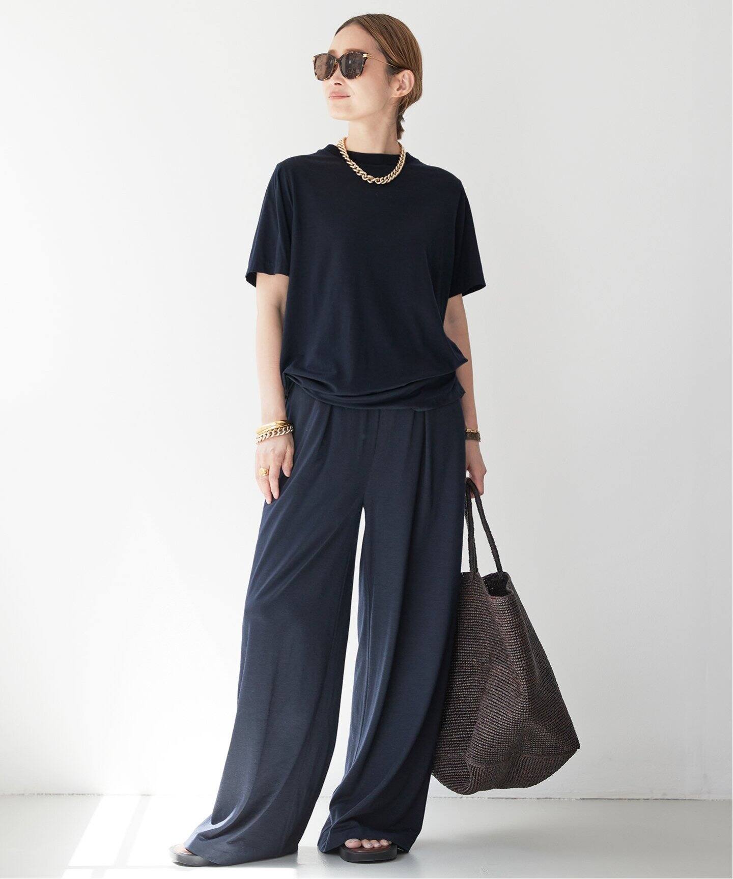 Prime wool jersey Tシャツ（Tシャツ／カットソー）｜Deuxieme Classe 