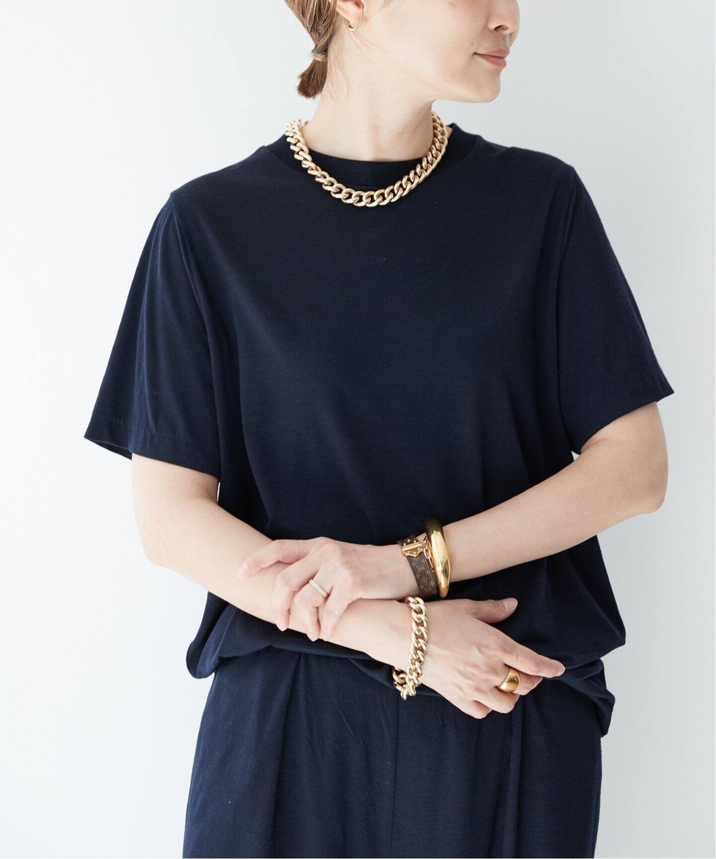 Prime wool jersey Tシャツ（Tシャツ／カットソー）｜Deuxieme Classe  