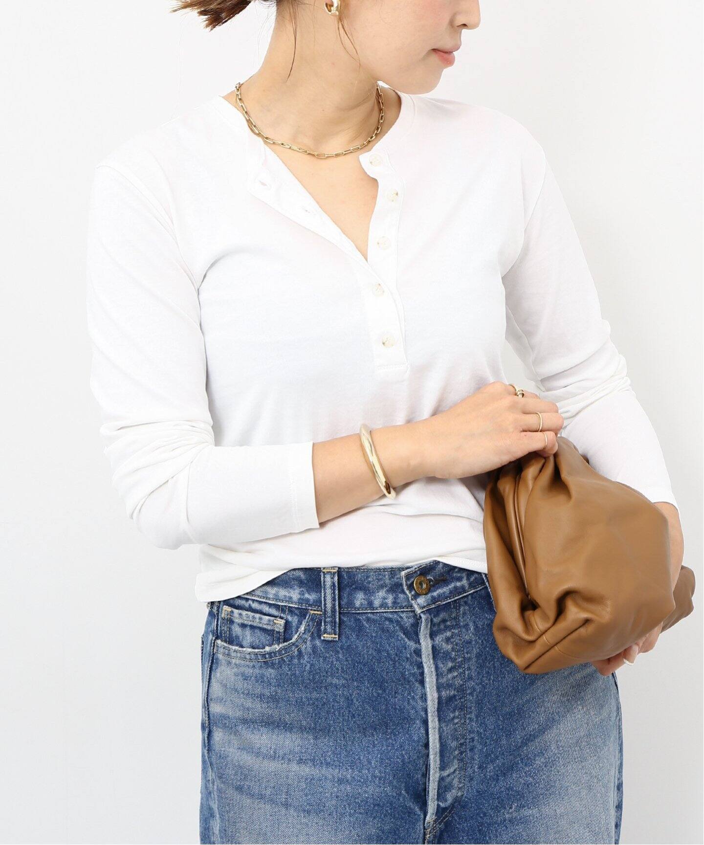 COTTON HENRY Tシャツ（Tシャツ／カットソー）｜Deuxieme Classe 