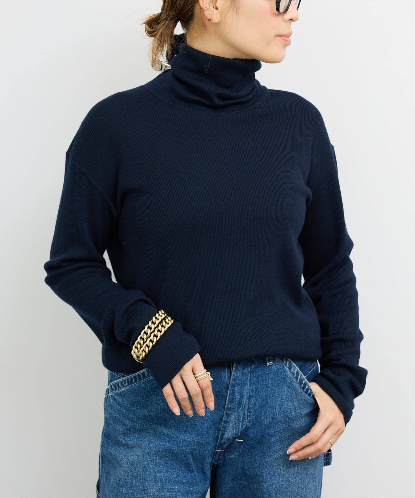 追加 rib タートル（Tシャツ／カットソー）｜Deuxieme Classe  