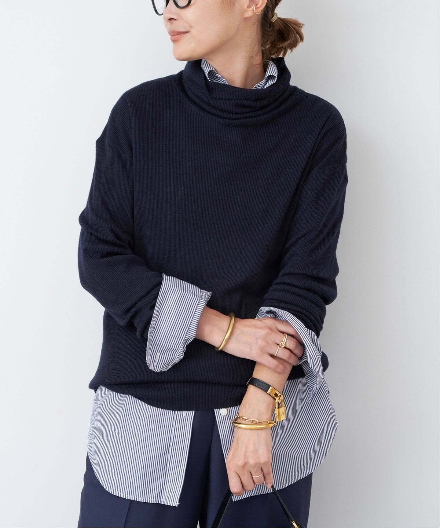 追加 rib タートル（Tシャツ／カットソー）｜Deuxieme Classe  