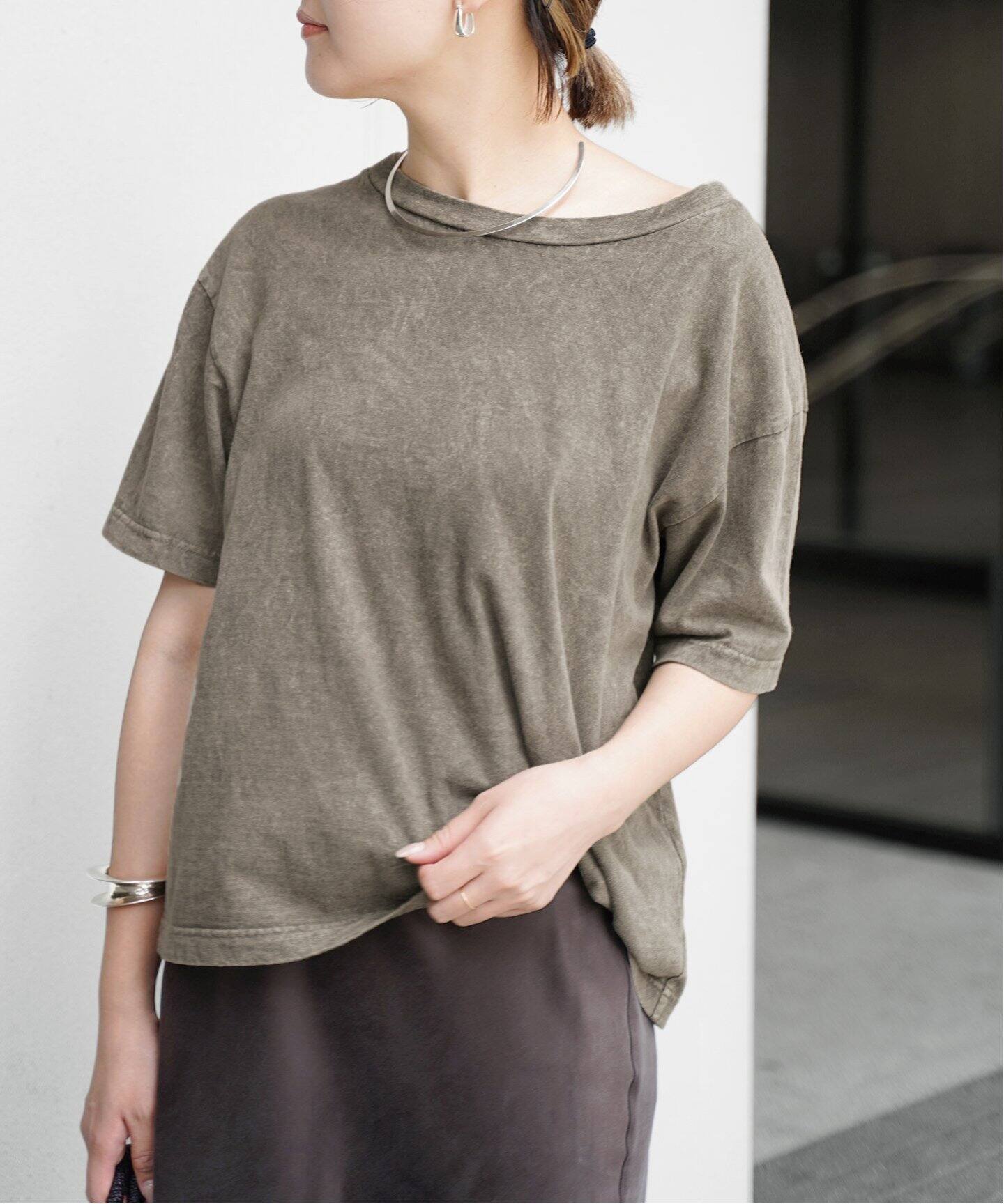 追加 Uneven dyeing Tシャツ（Tシャツ／カットソー）｜Deuxieme Classe  