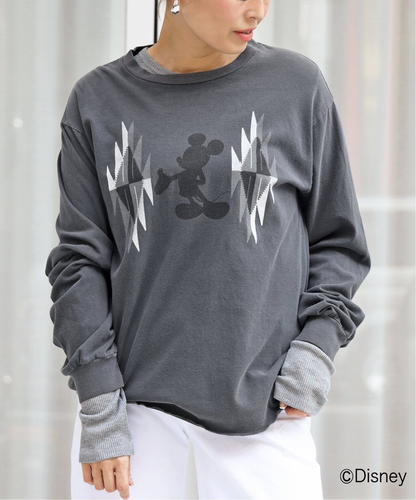 Shadow Mickey Tシャツ（Tシャツ／カットソー）｜Deuxieme Classe  