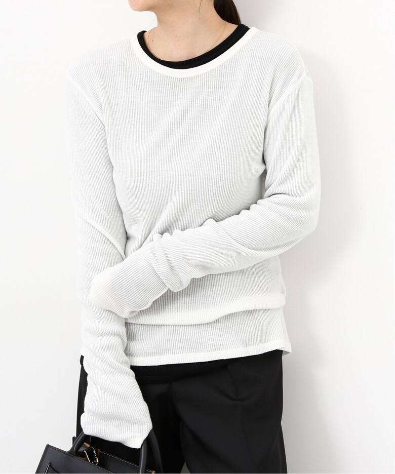 テレコ ロングスリーブ プルオーバー（Tシャツ／カットソー  