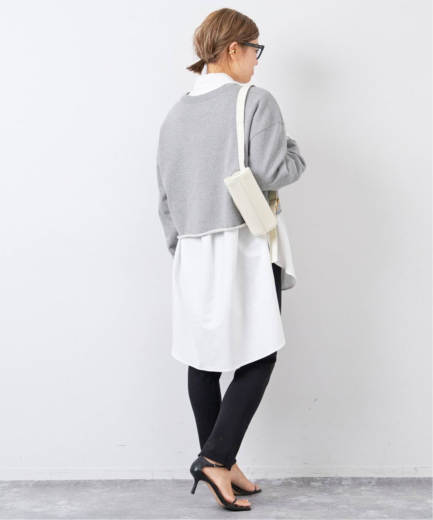 Cropped スウェット プルオーバー（スウェット）｜Deuxieme Classe  