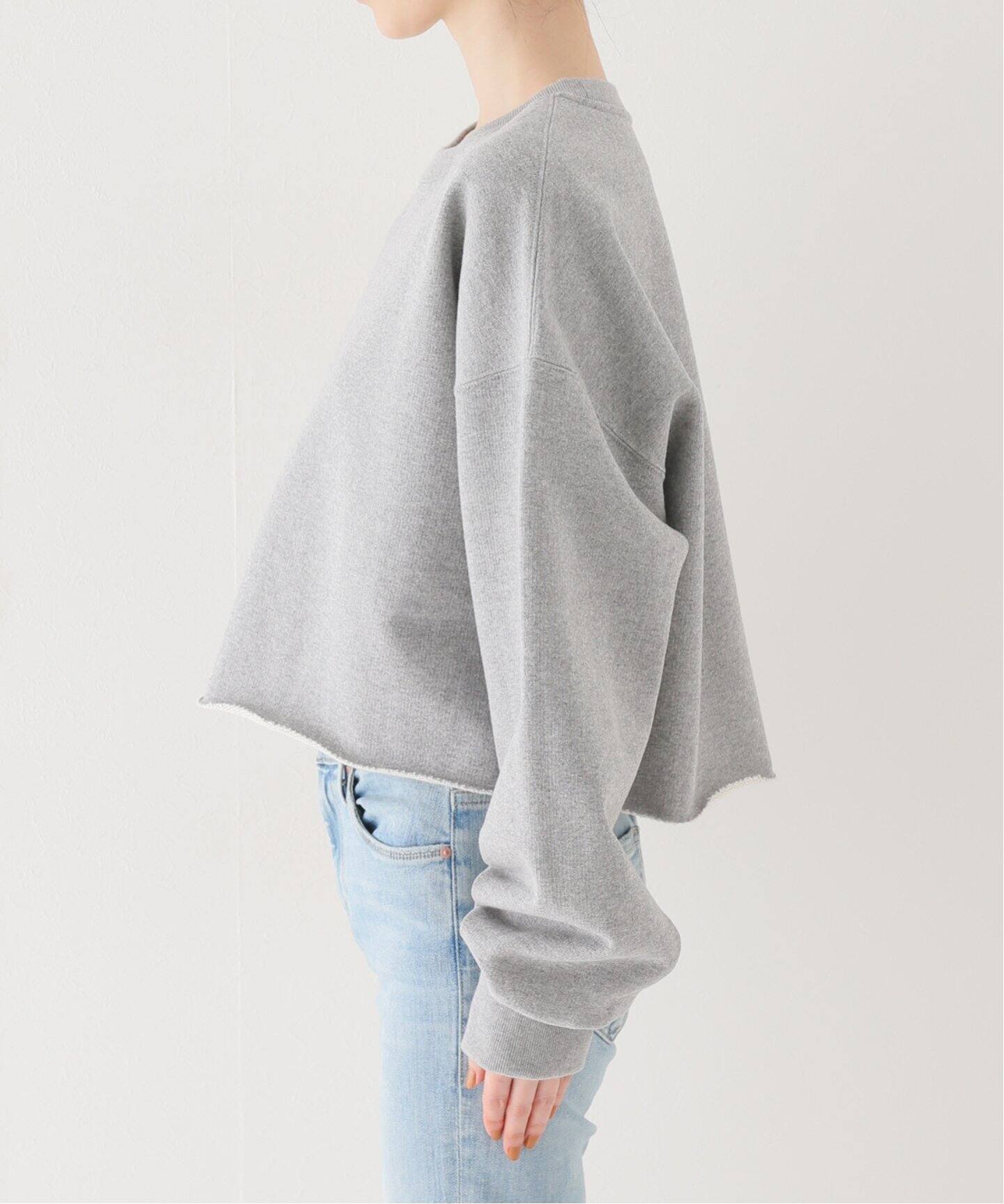 Cropped スウェット プルオーバー（スウェット）｜Deuxieme Classe  