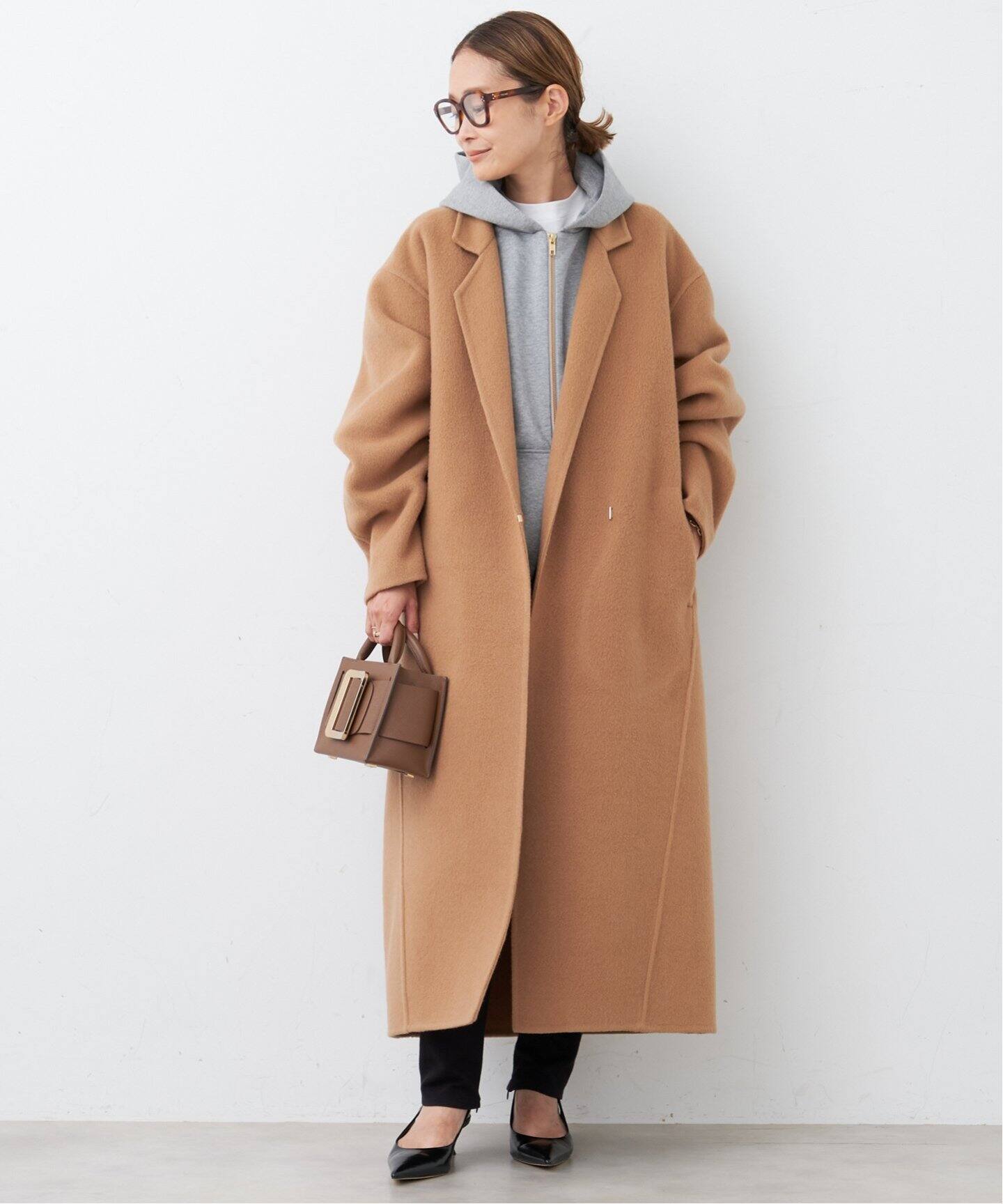 Oversized ジップ フーディー（パーカー）｜Deuxieme Classe 