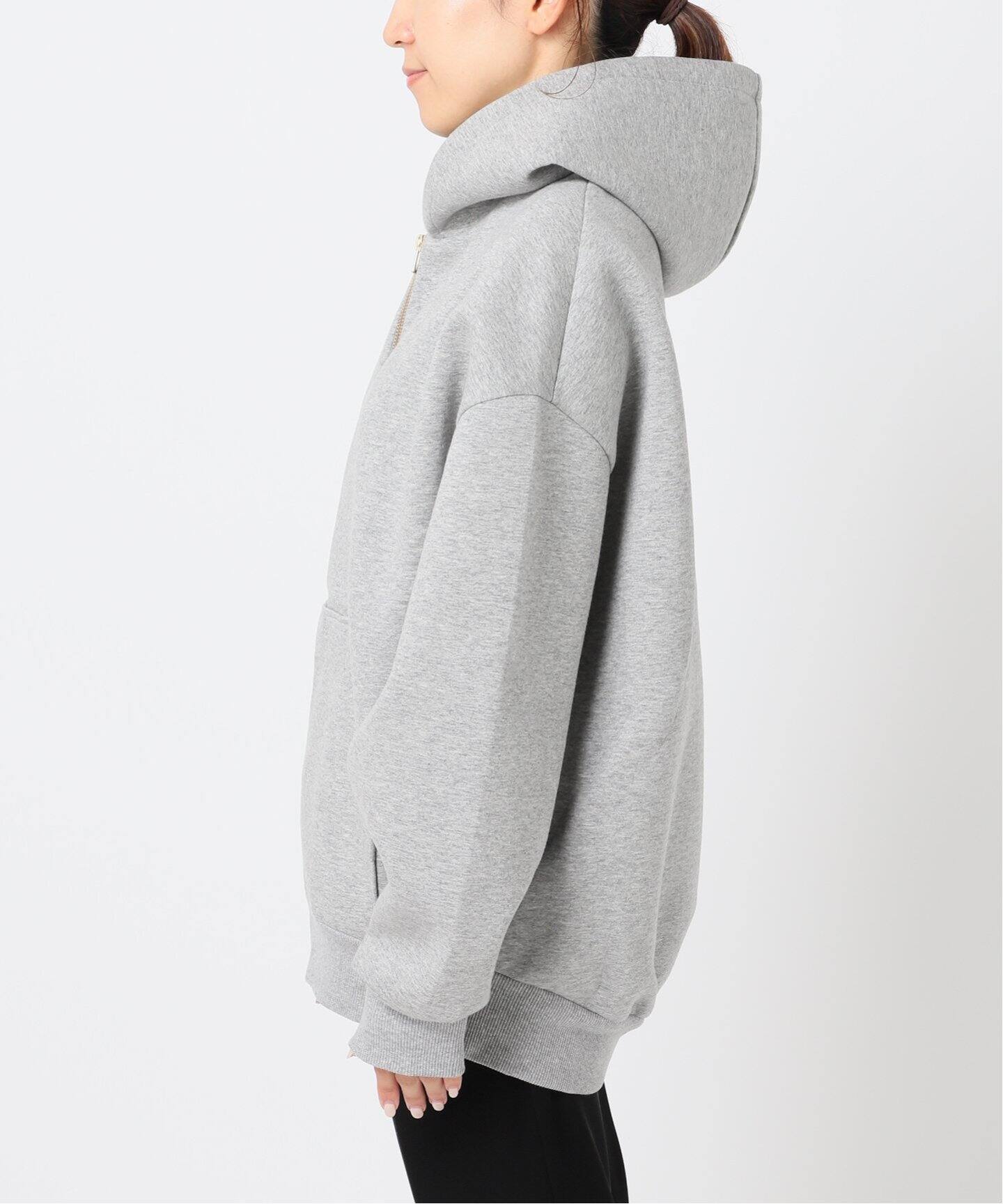 Oversized ジップ フーディー（パーカー）｜Deuxieme Classe  