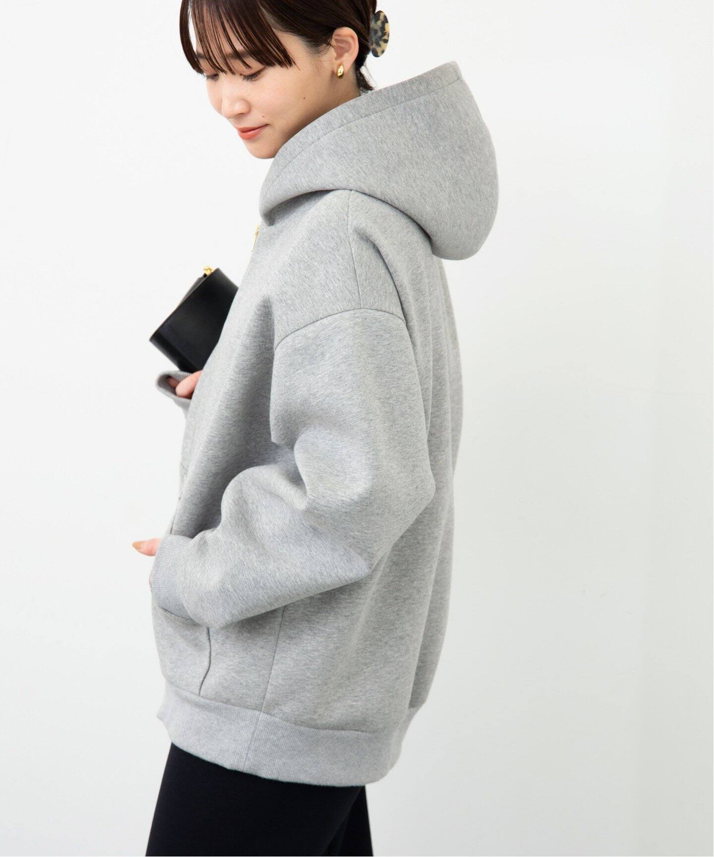 追加 Oversized ジップ フーディー（パーカー）｜Deuxieme Classe  