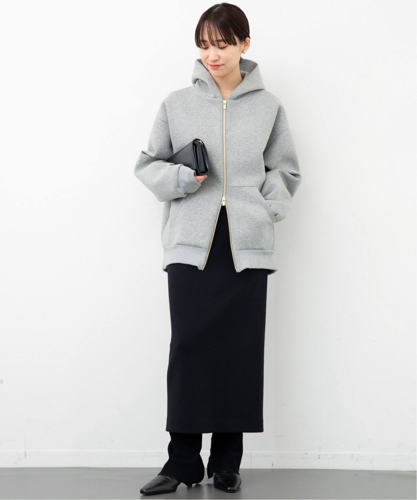 追加 Oversized ジップ フーディー（パーカー）｜Deuxieme Classe  