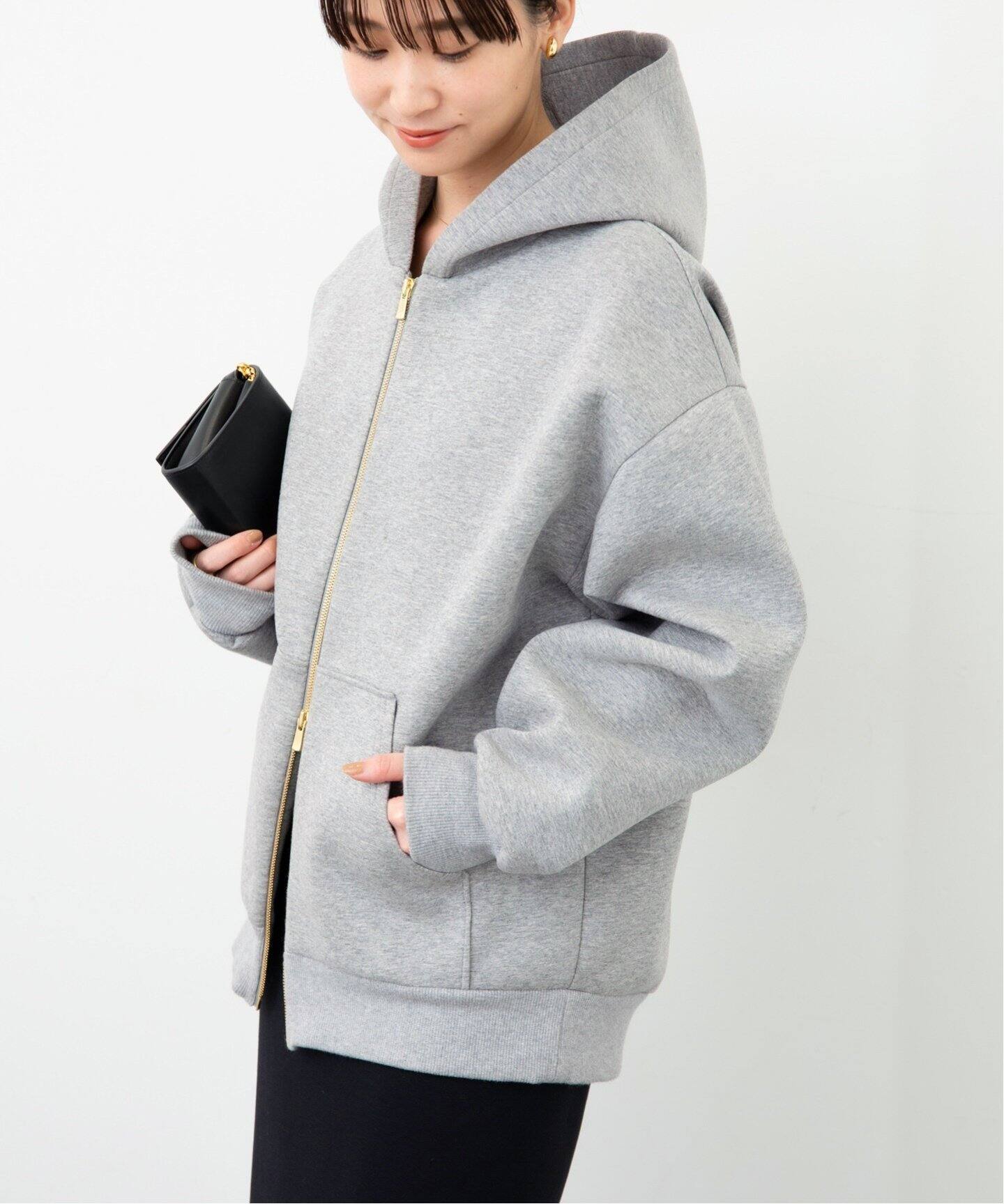 追加 Oversized ジップ フーディー（パーカー）｜Deuxieme Classe  