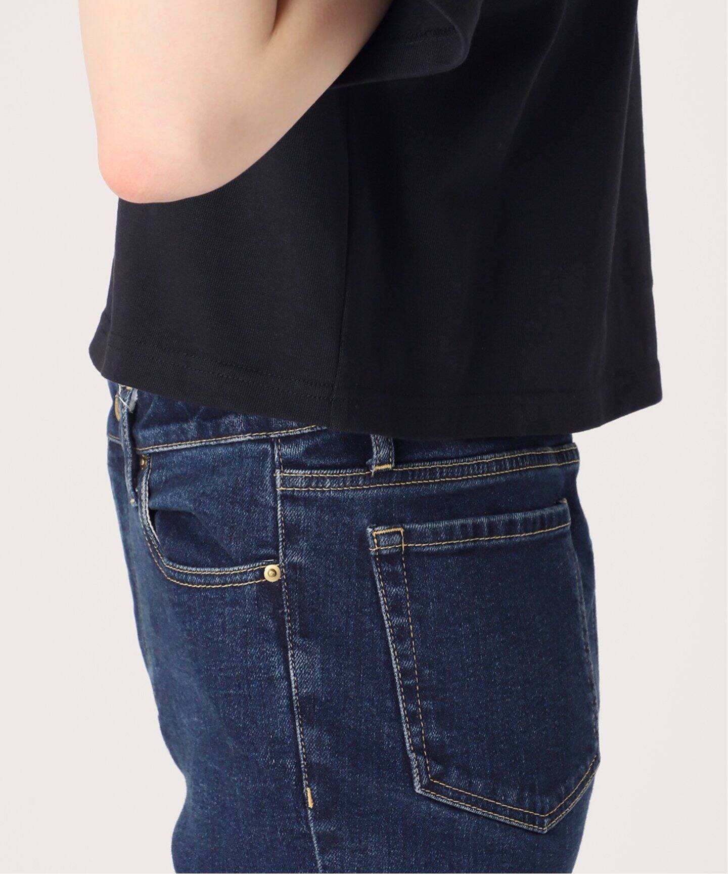 Cropped Tシャツ (NV)（Tシャツ／カットソー）｜Deuxieme Classe  