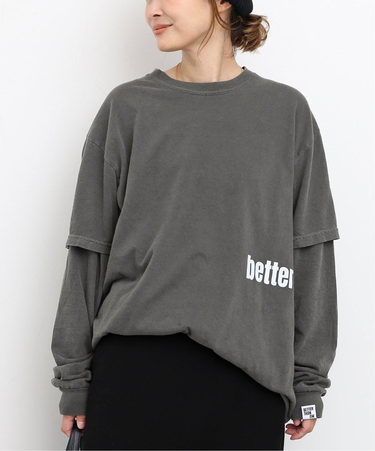 BTN Layered Tシャツ（Tシャツ／カットソー）｜Deuxieme Classe 