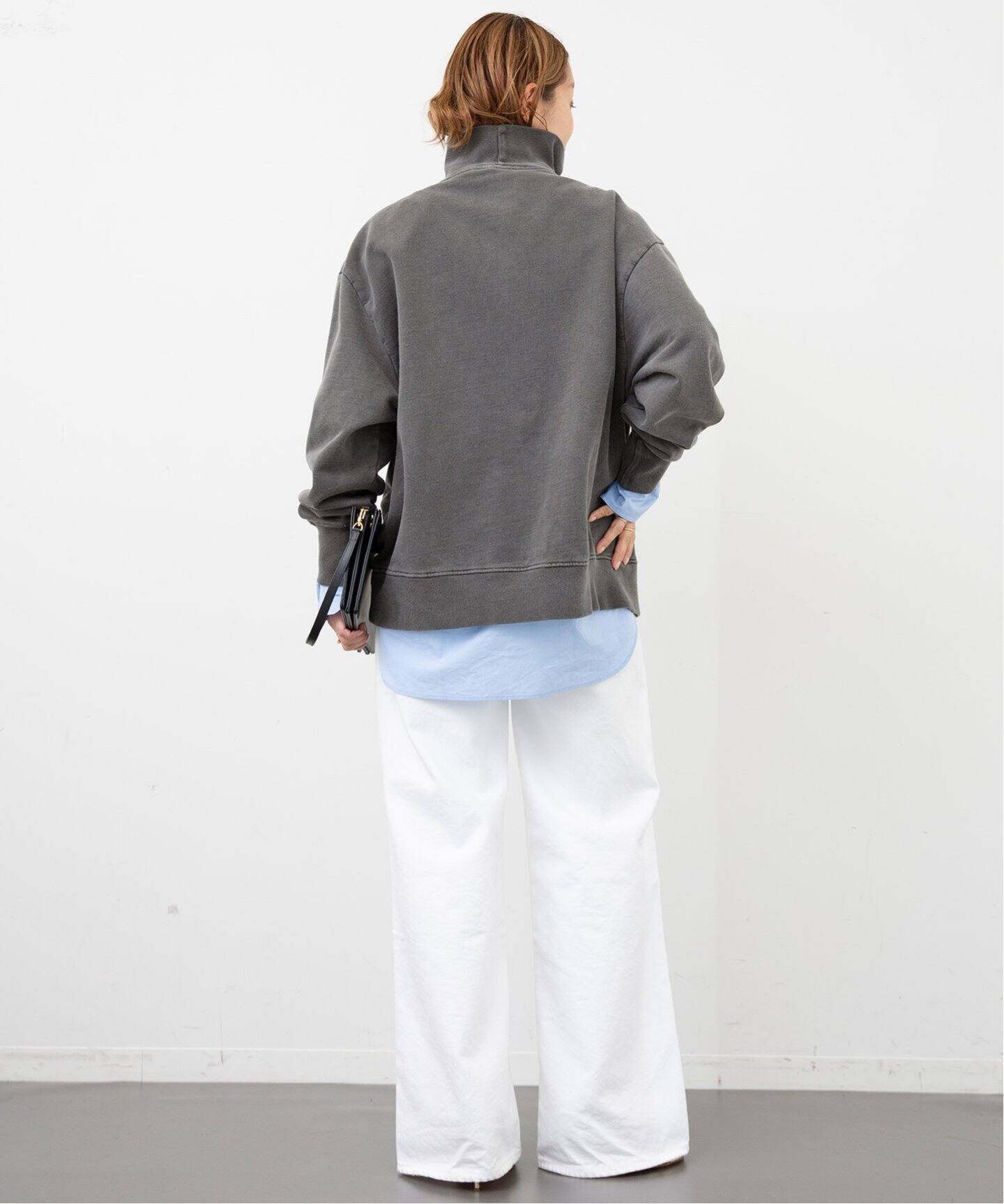 NEWTONE/ニュートーン】 HALF ZIP TOP（スウェット）｜Deuxieme Classe  