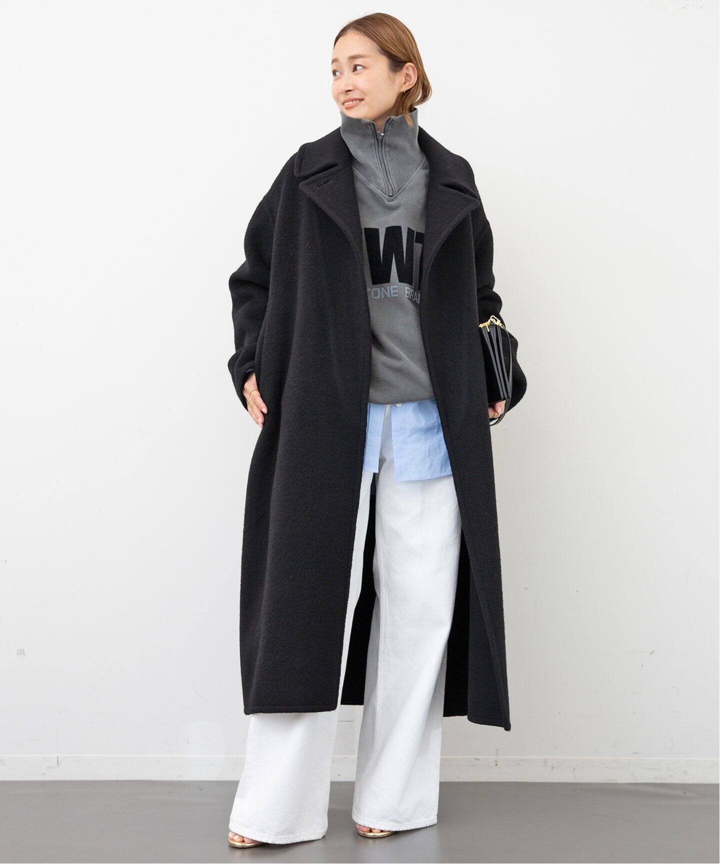 NEWTONE/ニュートーン】 HALF ZIP TOP（スウェット）｜Deuxieme Classe  