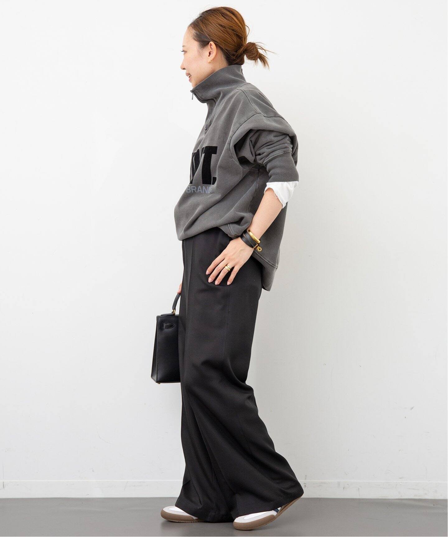 NEWTONE/ニュートーン】 HALF ZIP TOP（スウェット）｜Deuxieme Classe  