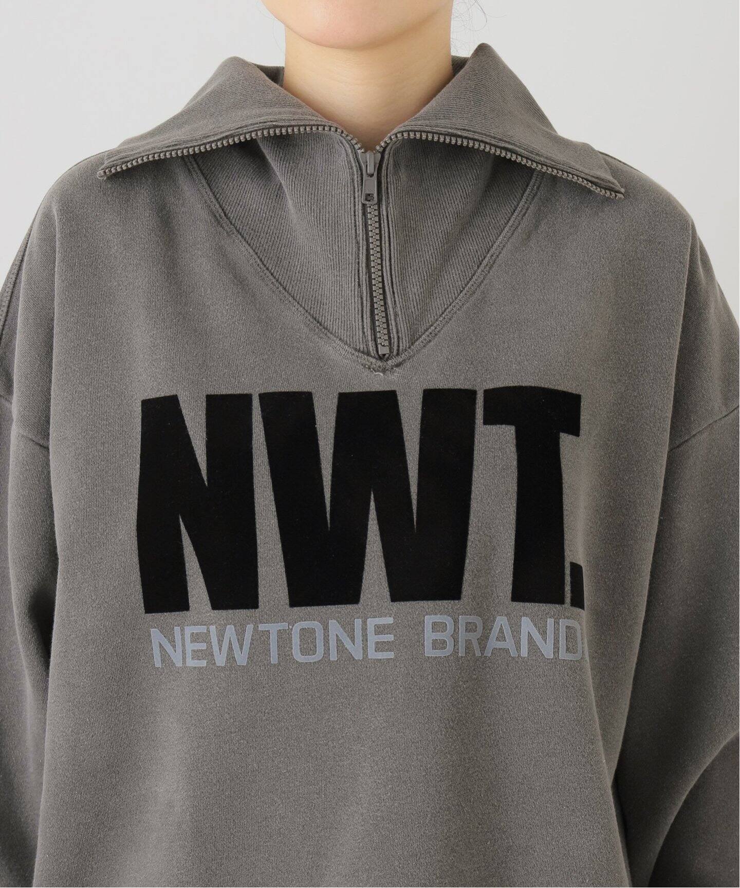 NEWTONE/ニュートーン】 HALF ZIP TOP（スウェット）｜Deuxieme Classe  