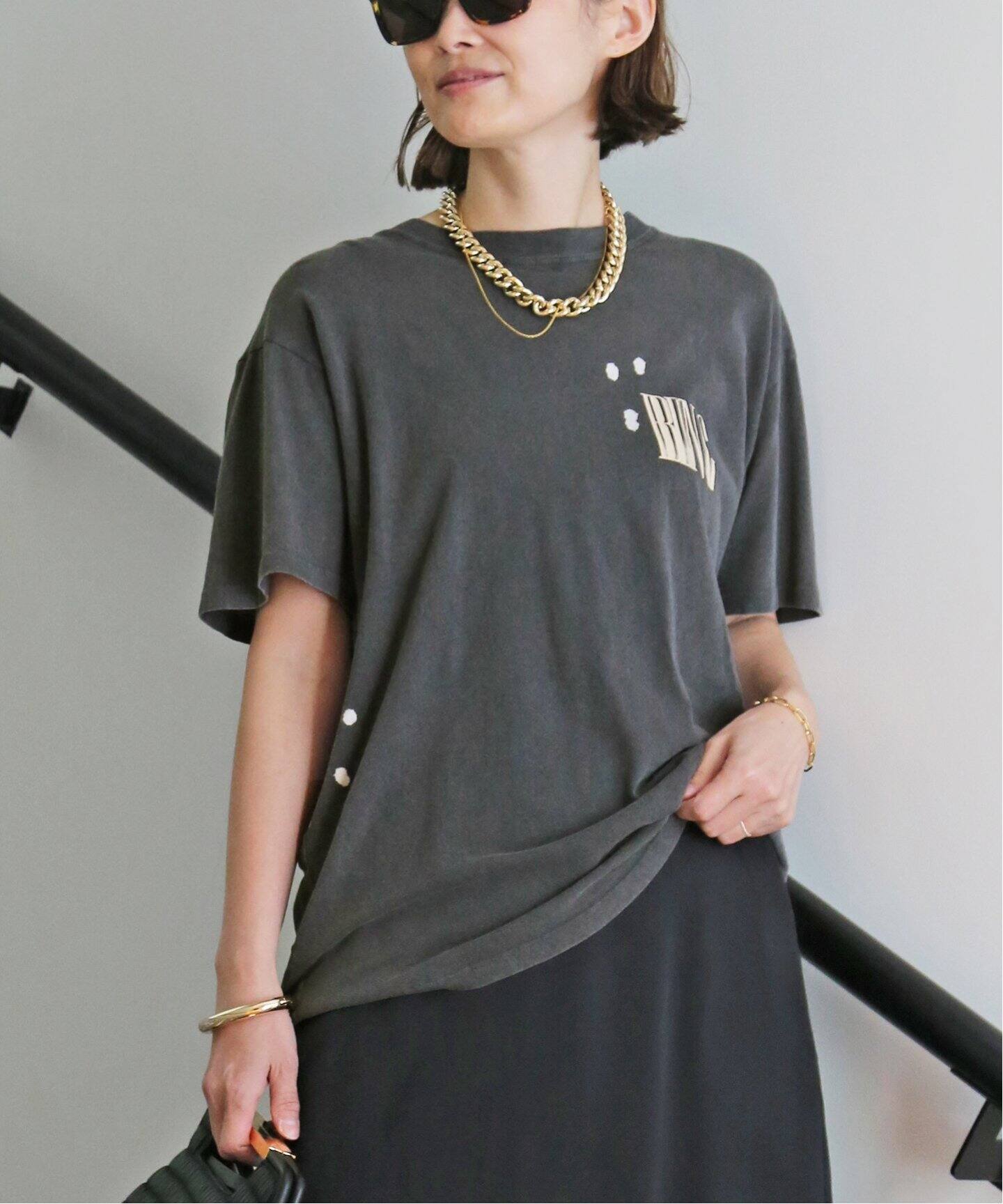 ANINE BING / アニン ビン】 LILI BING Tシャツ（Tシャツ／カットソー  