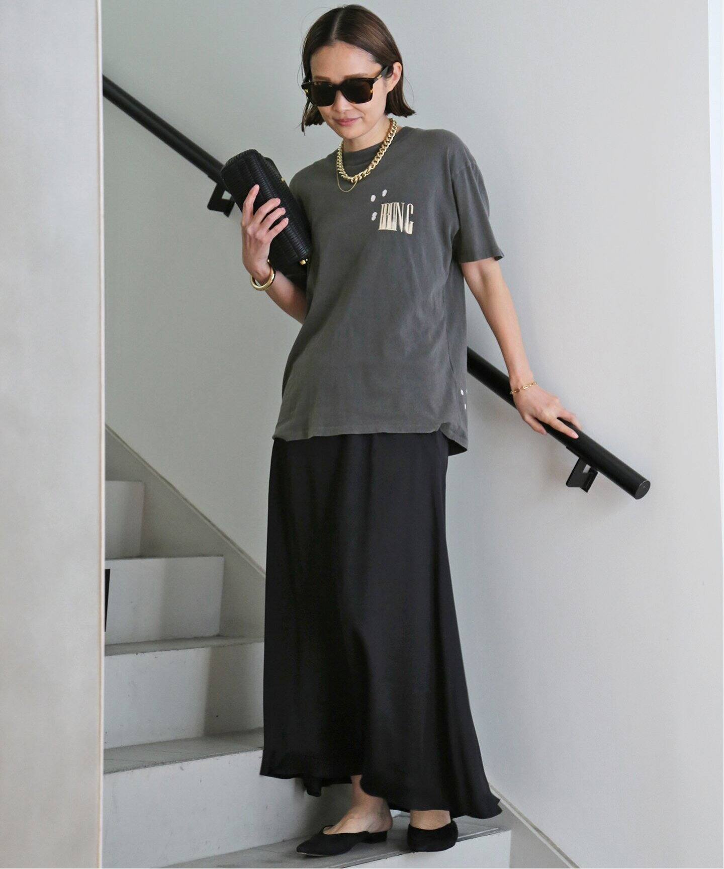 ANINE BING / アニン ビン】 LILI BING Tシャツ（Tシャツ／カットソー  