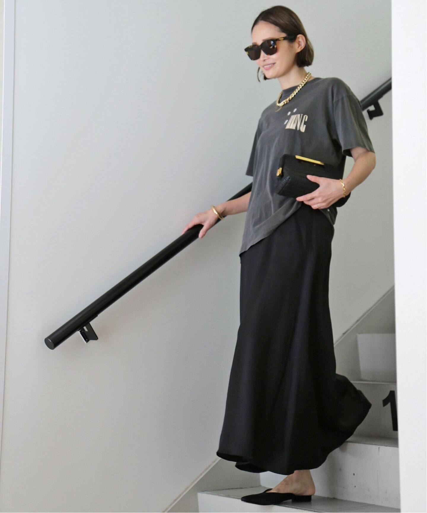 ANINE BING / アニン ビン】 LILI BING Tシャツ（Tシャツ／カットソー  