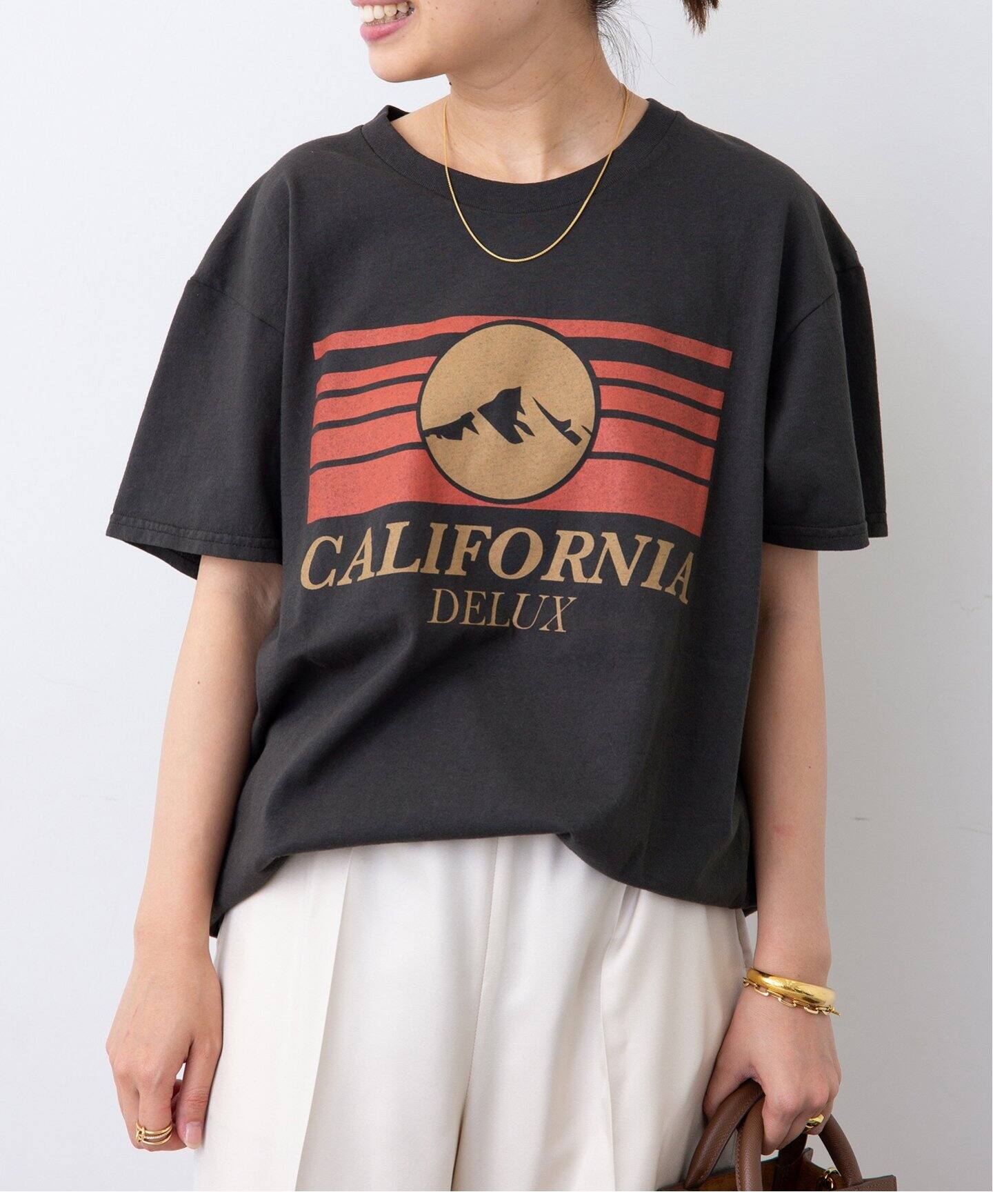 CALUX/キャラクス】 CD MOUNTAIN TEE（Tシャツ／カットソー  