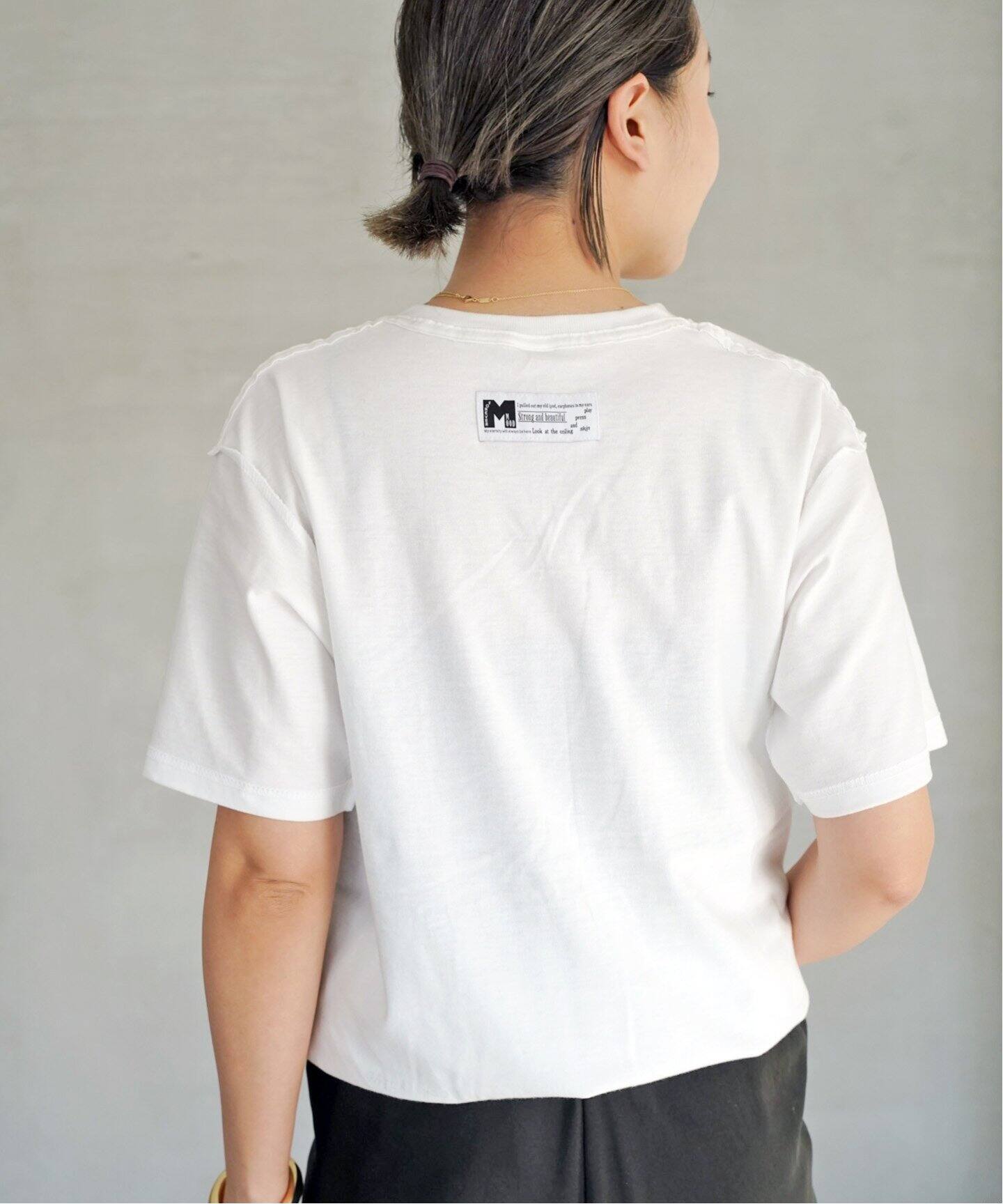 SKIN/スキン】 WRITING Tシャツ（Tシャツ／カットソー）｜Deuxieme  