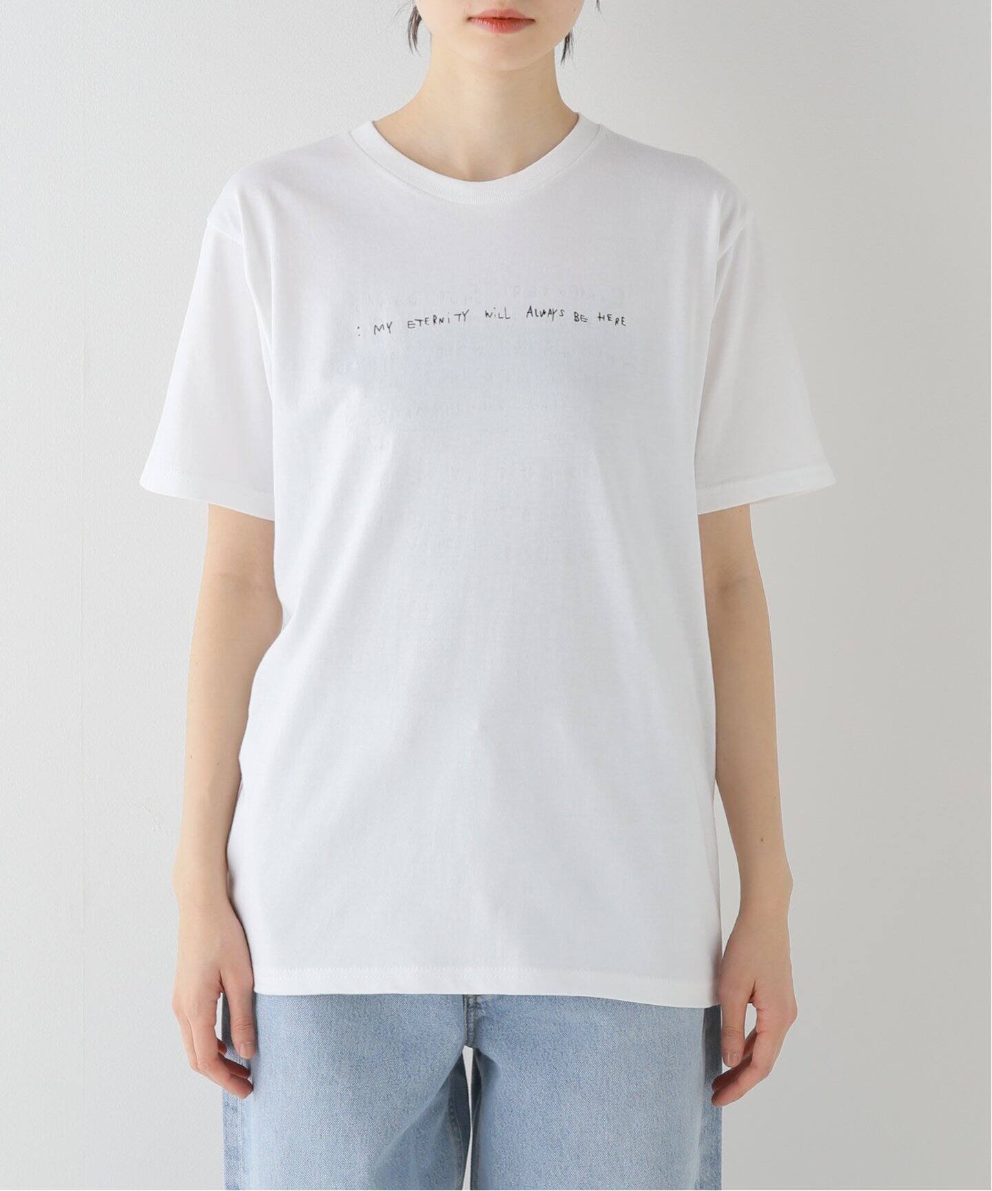 SKIN/スキン】 WRITING Tシャツ（Tシャツ／カットソー）｜Deuxieme  