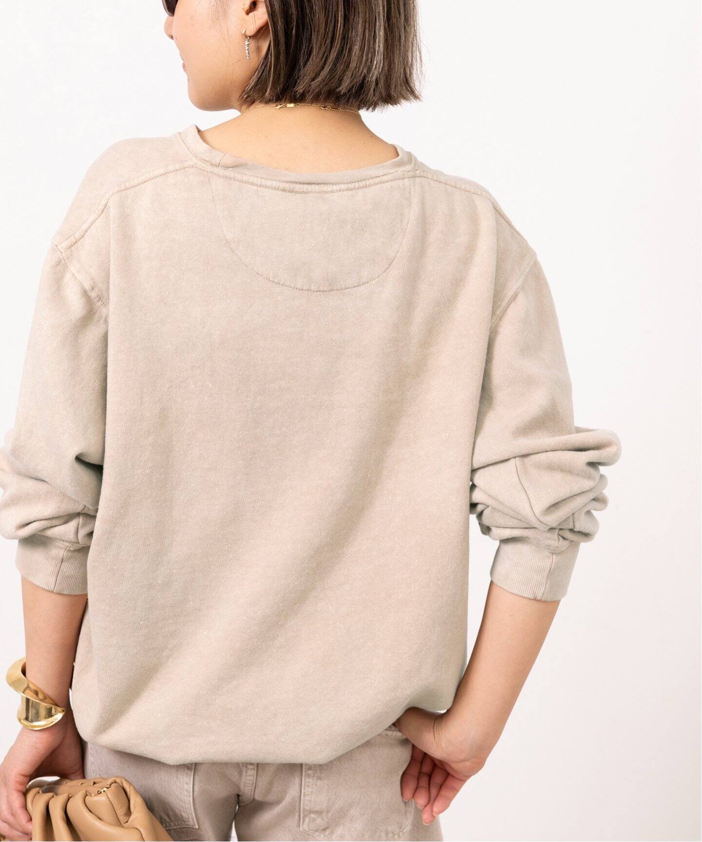 STAR＆STRIPE/スターアンドストライプ】 MineralWash クルーネック 