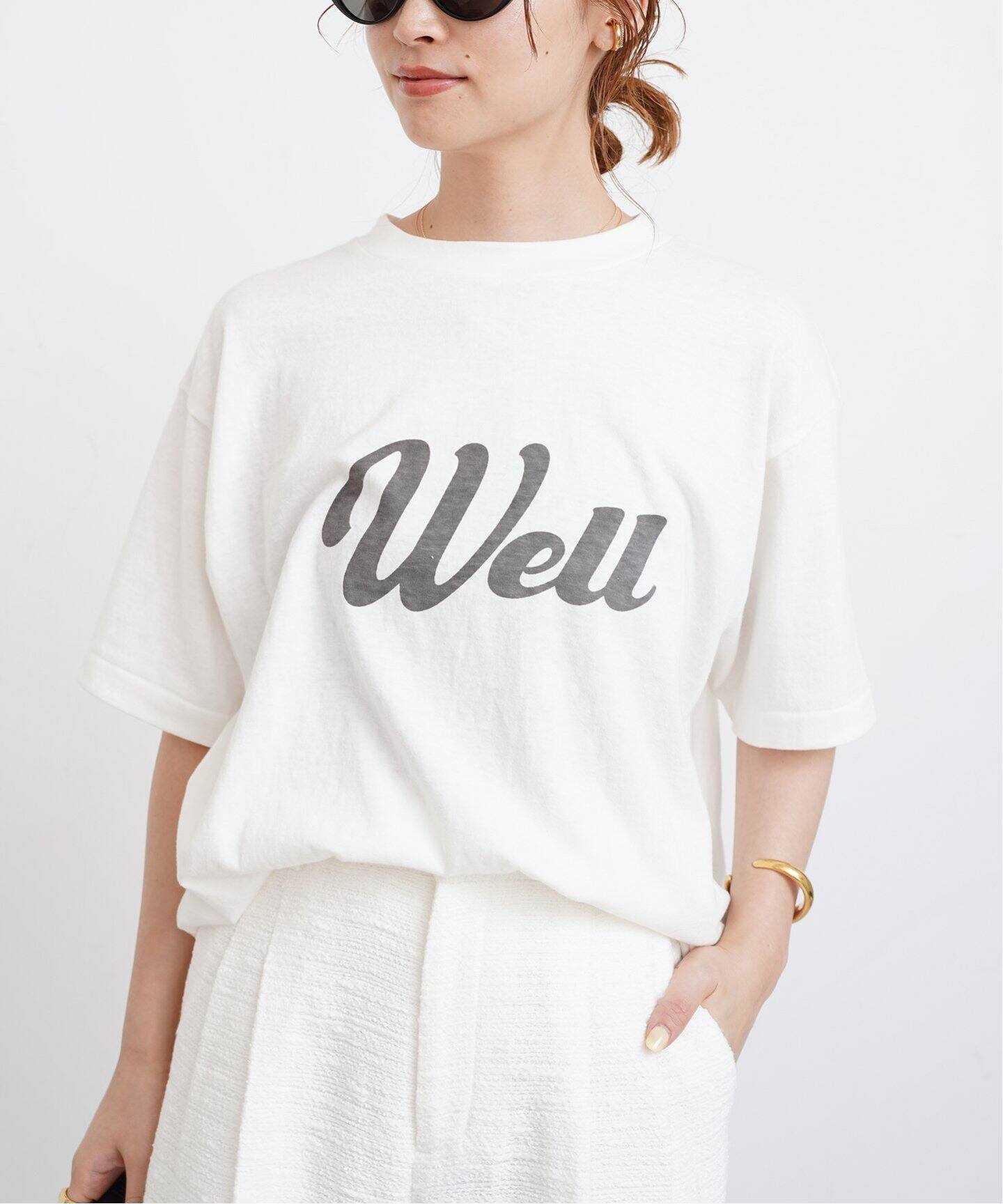 Deuxieme Classe × アメリカーナ ロゴ Tシャツ
