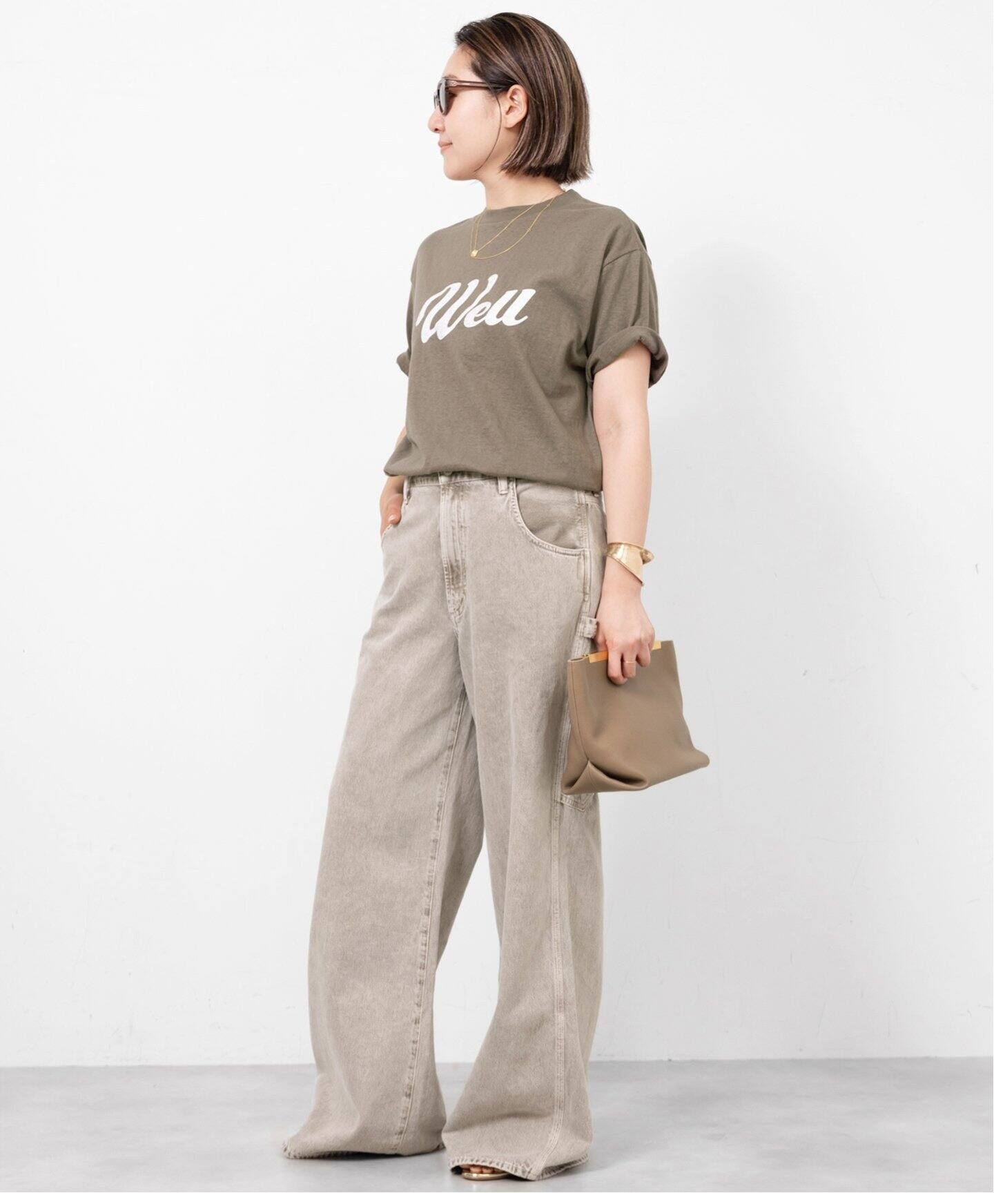 AMERICANA/アメリカーナ】 WELL Tシャツ（Tシャツ／カットソー  