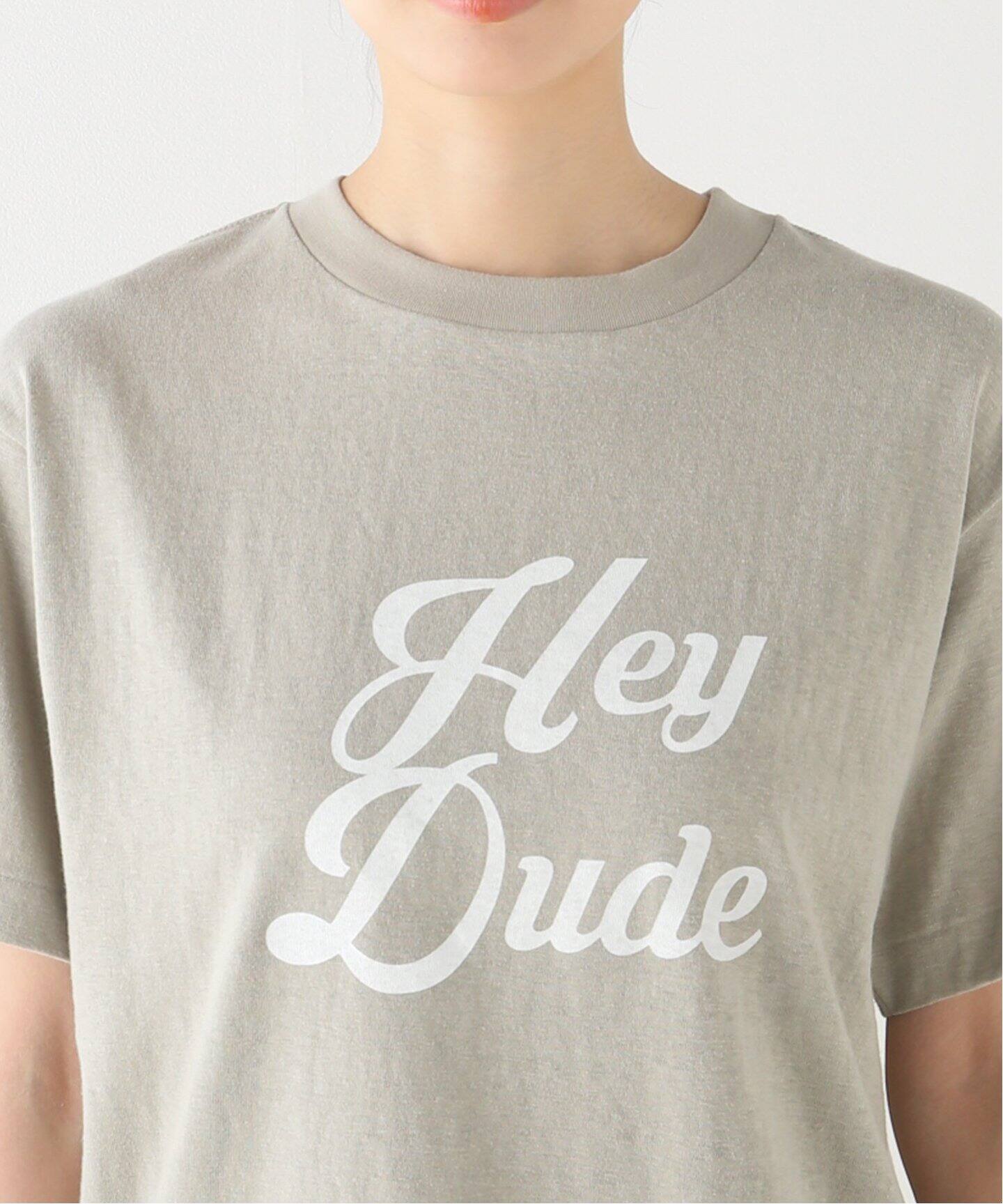 AMERICANA/アメリカーナ】 HEY DUDE Tシャツ（Tシャツ／カットソー  