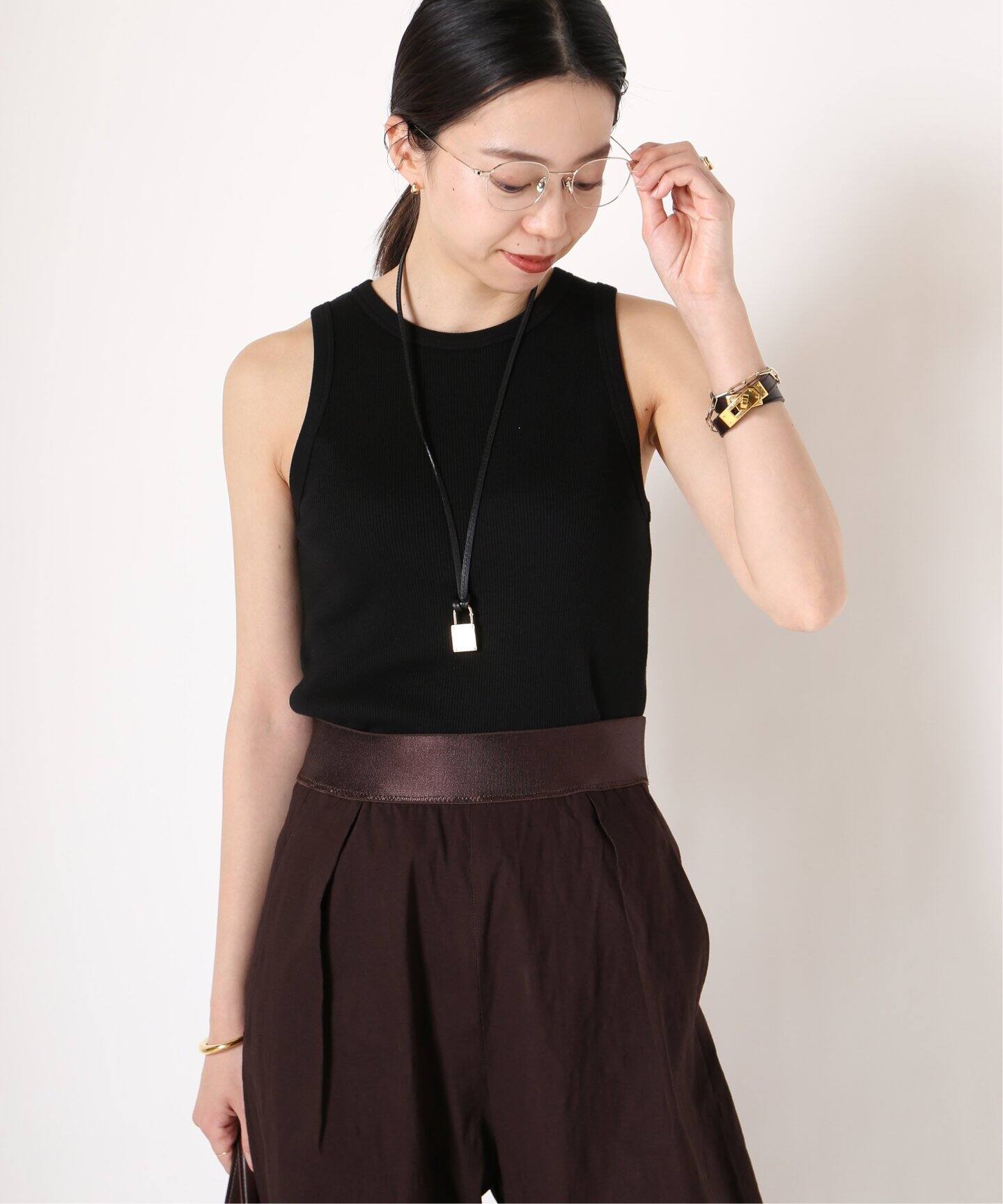 Loosey リブタンクトップ（タンクトップ）｜MUSE de Deuxieme Classe 