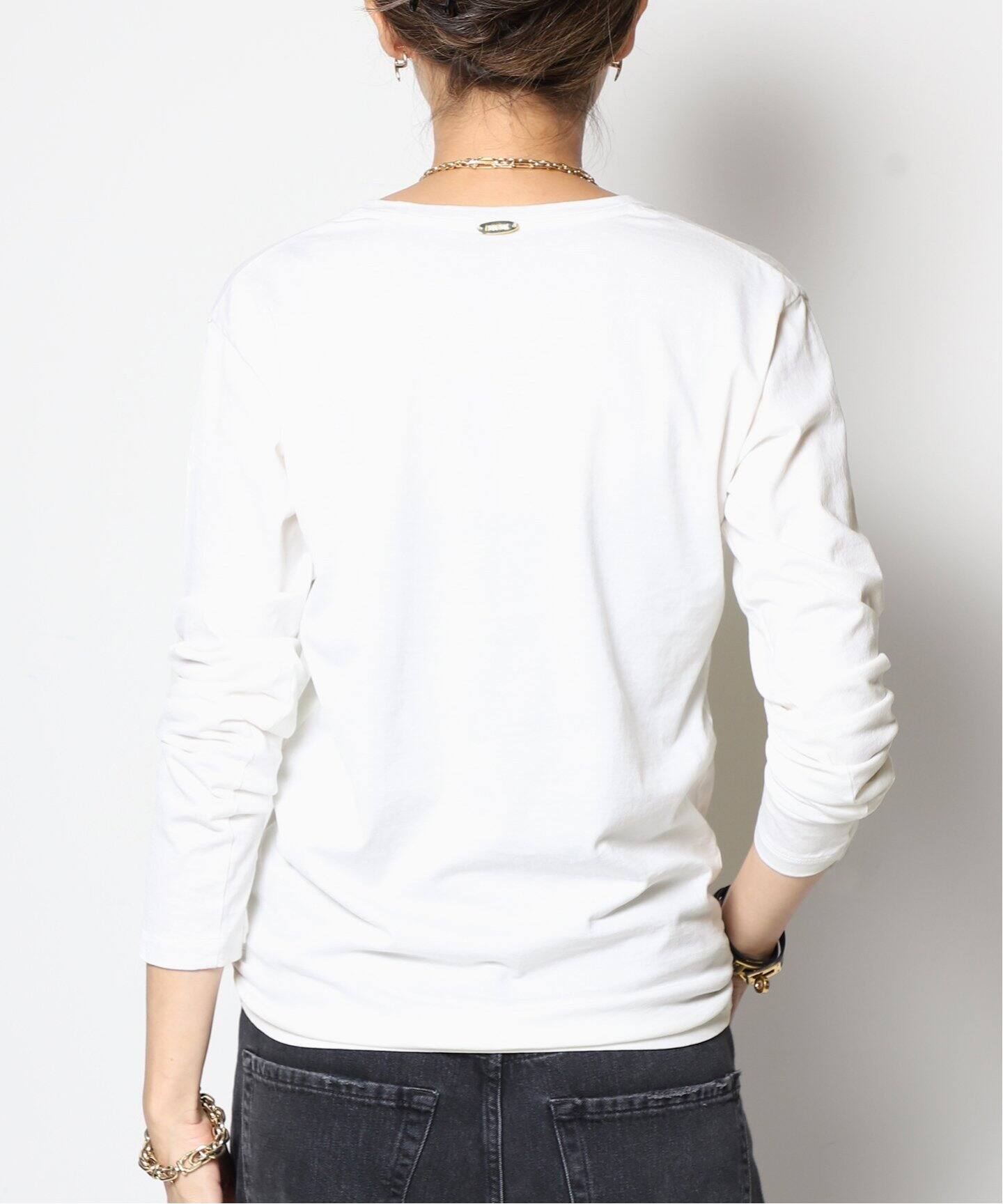 ドゥーズィエムクラス Tシャツ 白 （Deuxieme Classe Layering Tシャツ  