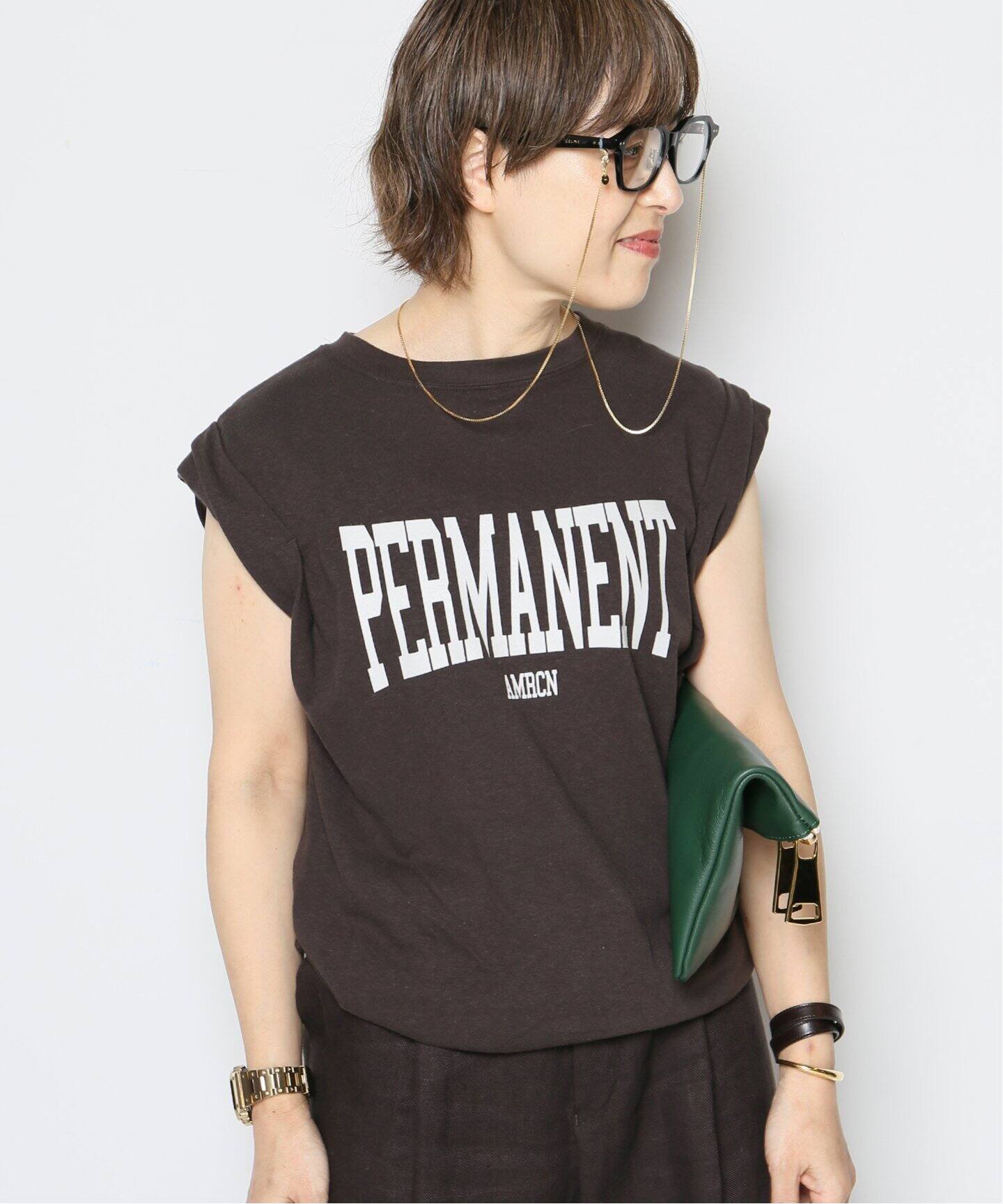 AMERICANA/アメリカーナ】PERMANENT Tシャツ（Tシャツ／カットソー  