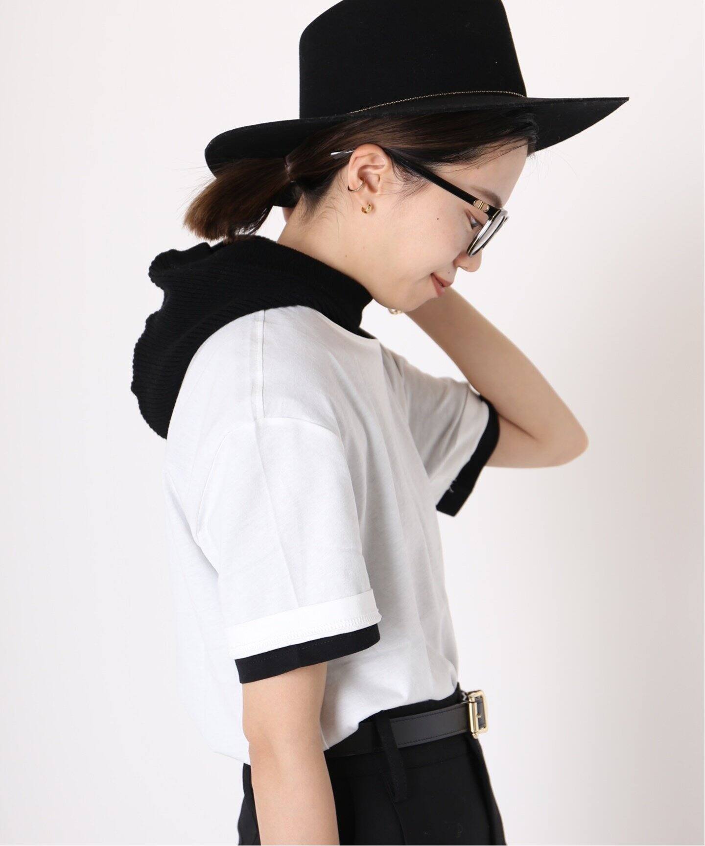 MARIA McMANUS/マリア マクマナス】 PUFF SLEEVE SLIM シャツ