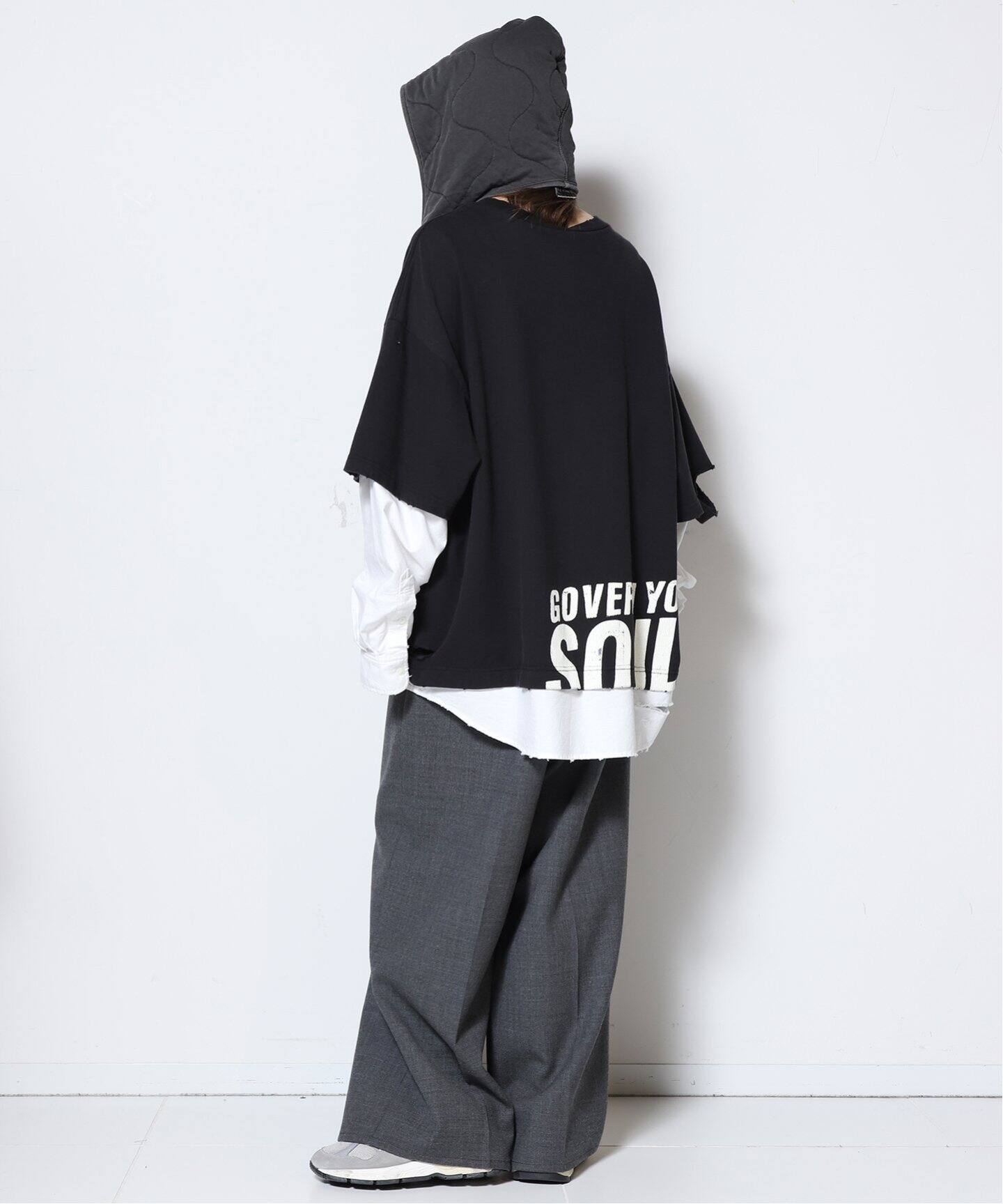 STAND ALONE/スタンド アローン】LAYERED SHIRT Tシャツ（Tシャツ  